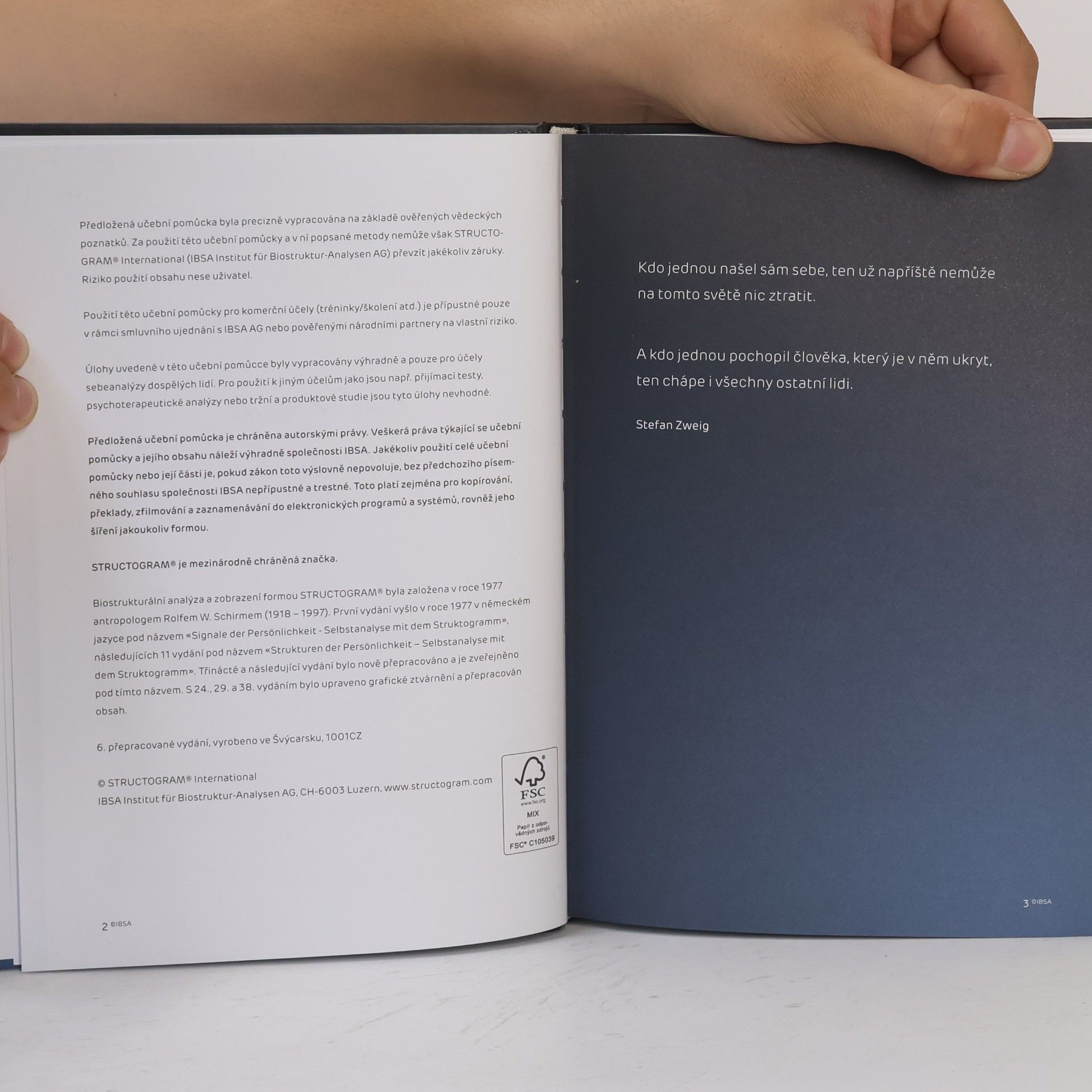 Rolf W. Schirm Klíč k sebepoznání - STRUCTUROGRAM Tréninkový systém