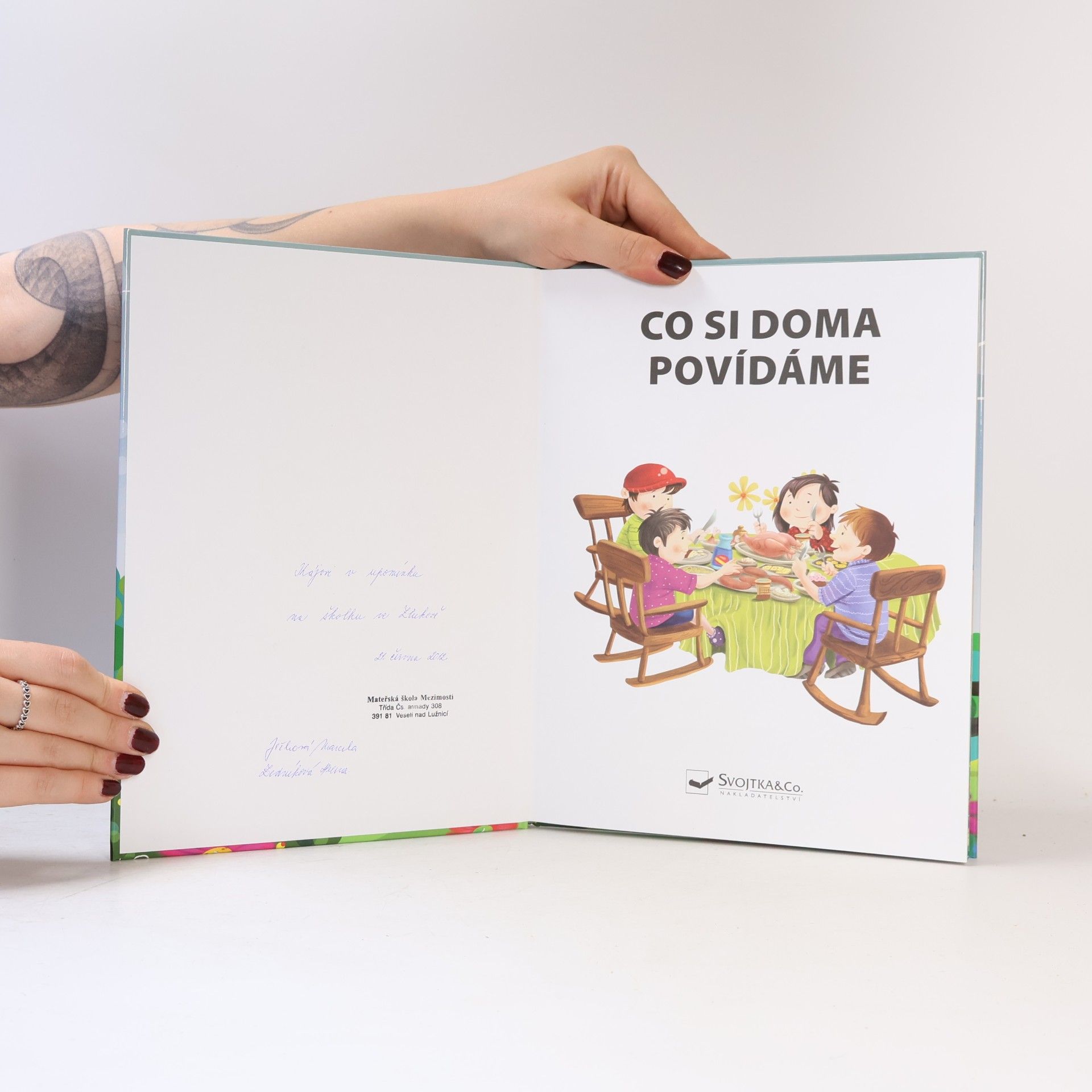 Jiří Dvořák Co si doma povídáme: Příběhy předškoláků a malých školáků : čteme s velkými písmeny