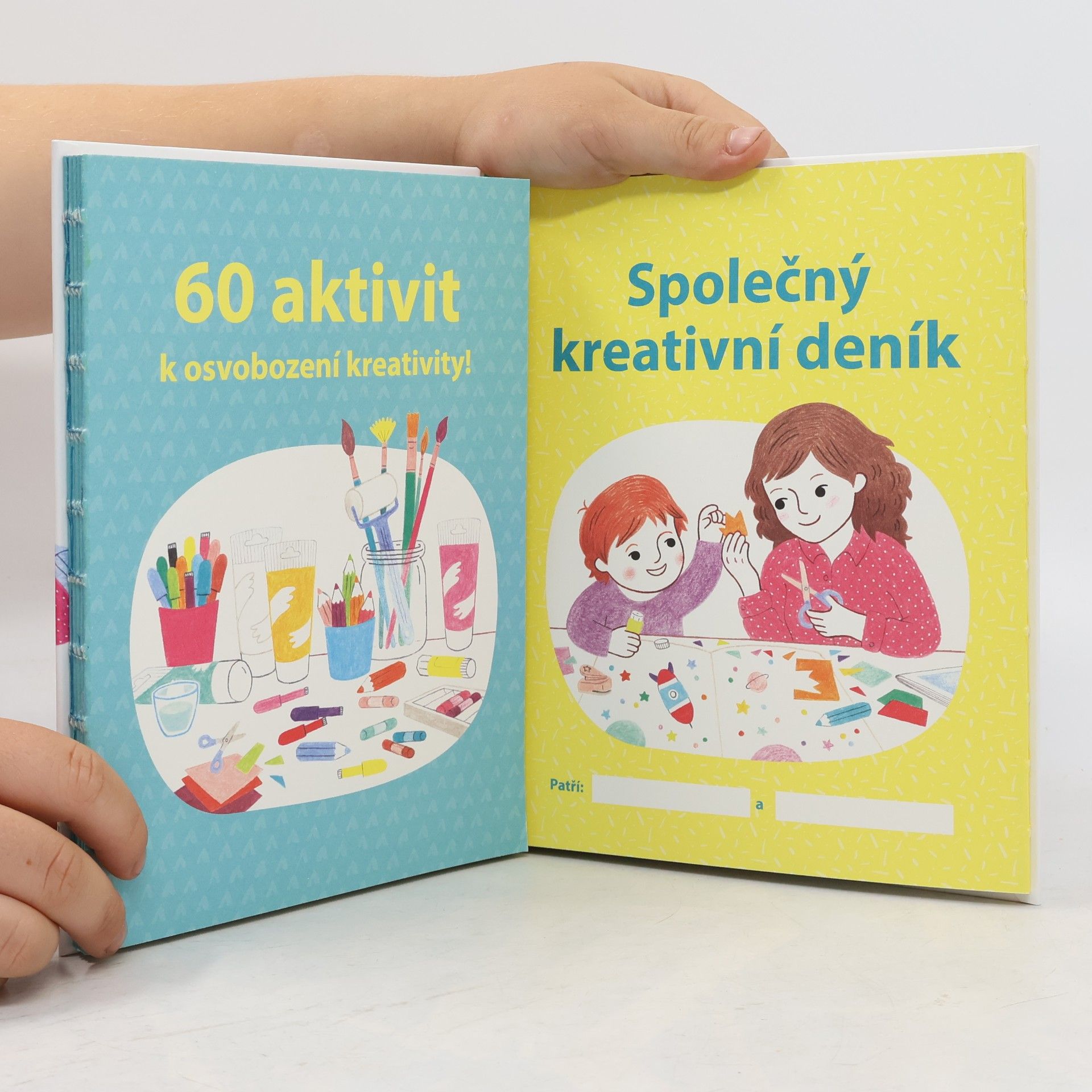 Virginie Loth Aktivity pro čtyři ruce: Sdílejte s dítětem společný kreativní deník