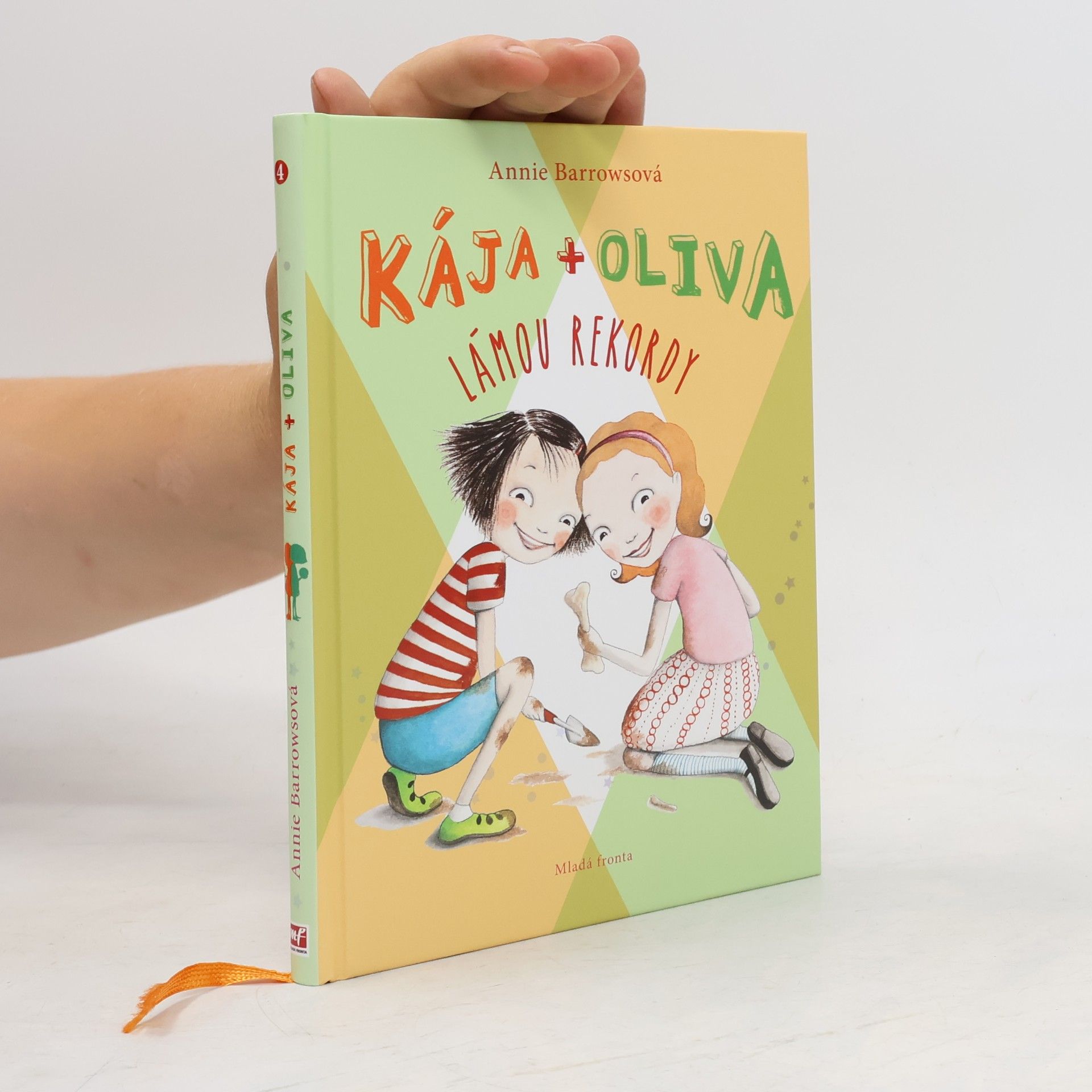 Annie Barrows Kája + Oliva lámou rekordy