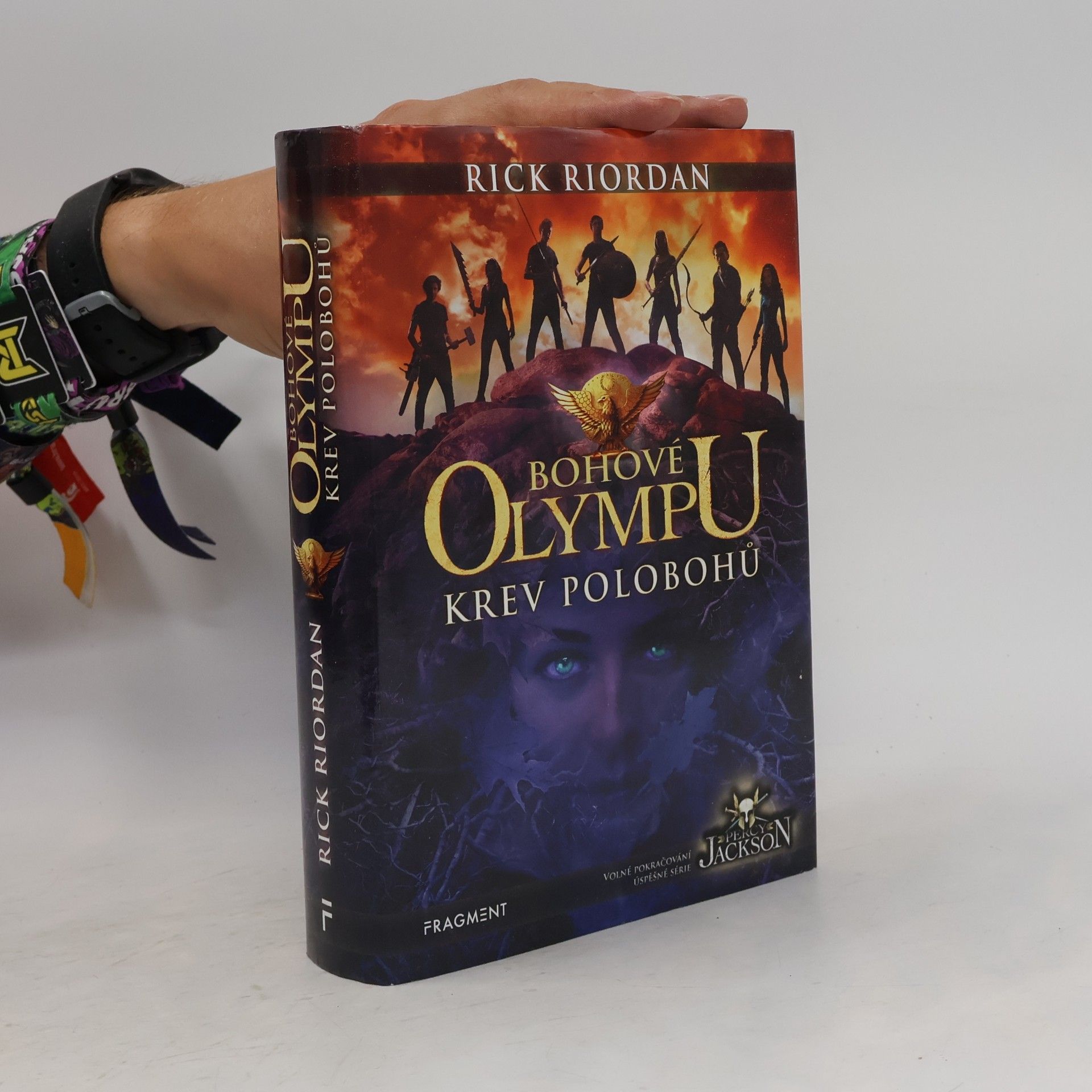 Rick Riordan Bohové Olympu. Krev polobohů