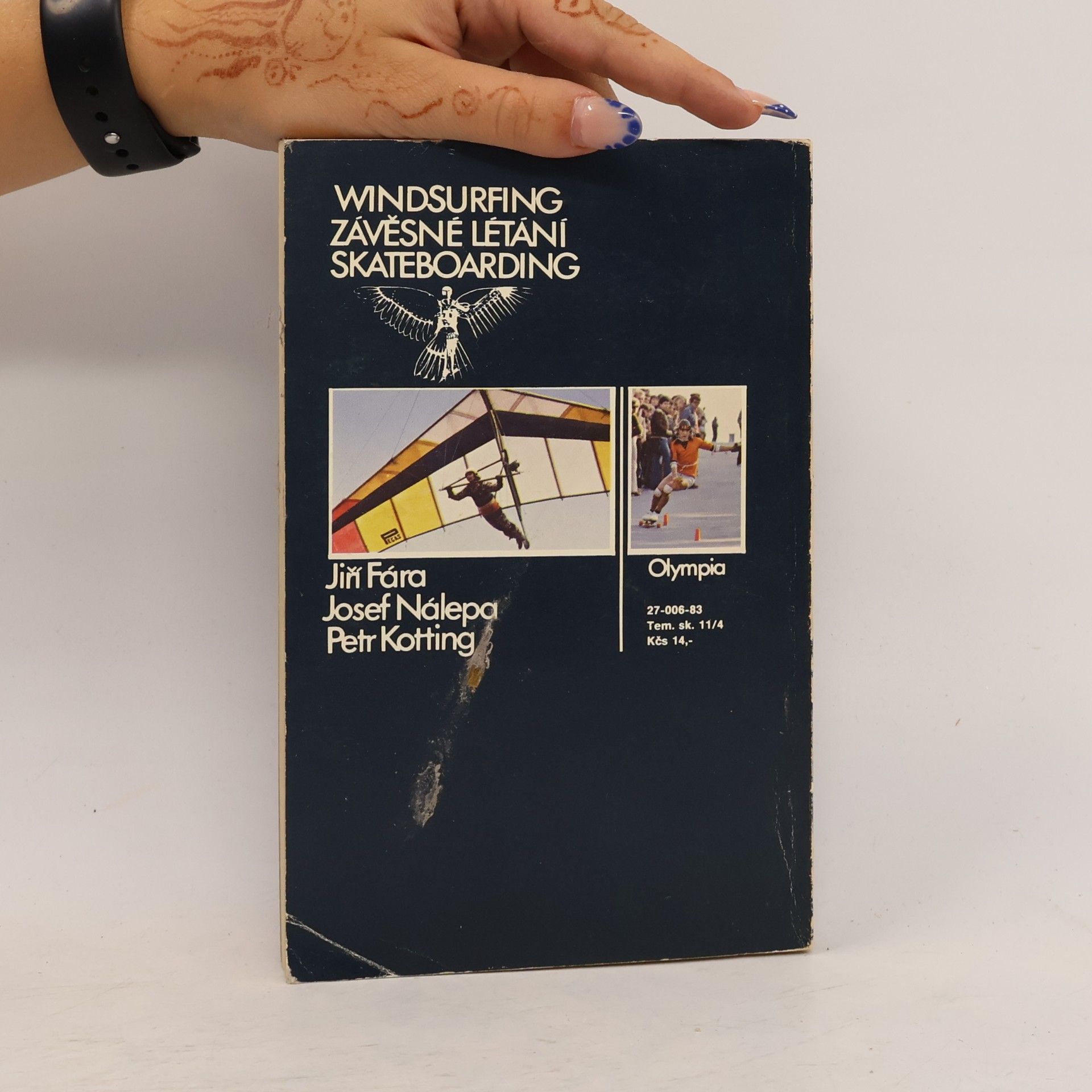 Karel Saudek Windsurfing. Závěsné létání. Skateboarding