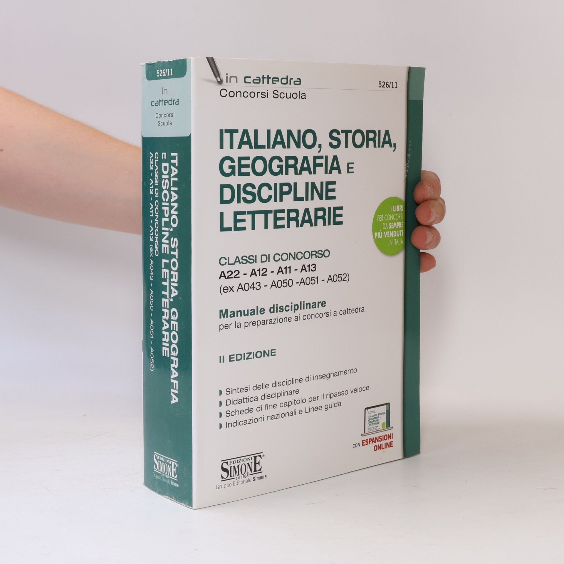 Collectif d'auteurs Italiano, storia, geografia e discipline letterarie. Classi di concorso A22-A12-A11-A13 (ex A043- A050-A051-A052). Manuale disciplinare per la ... Con espansioni o... (Concorsi nella scuola)