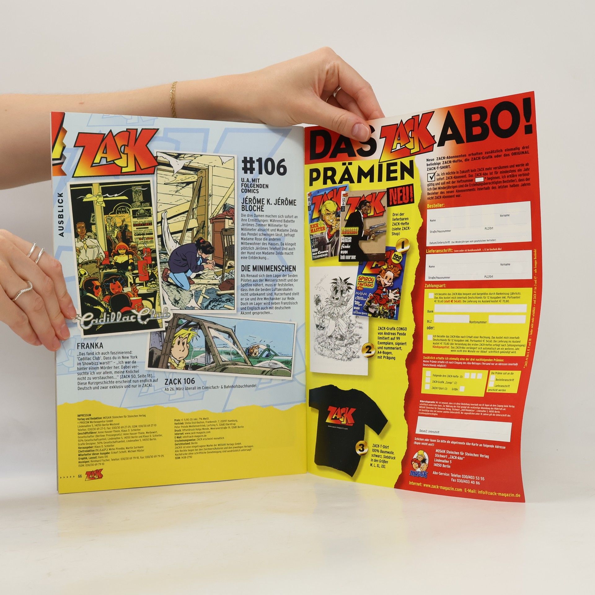 kolektiv Zack 105. Die Minimenschen