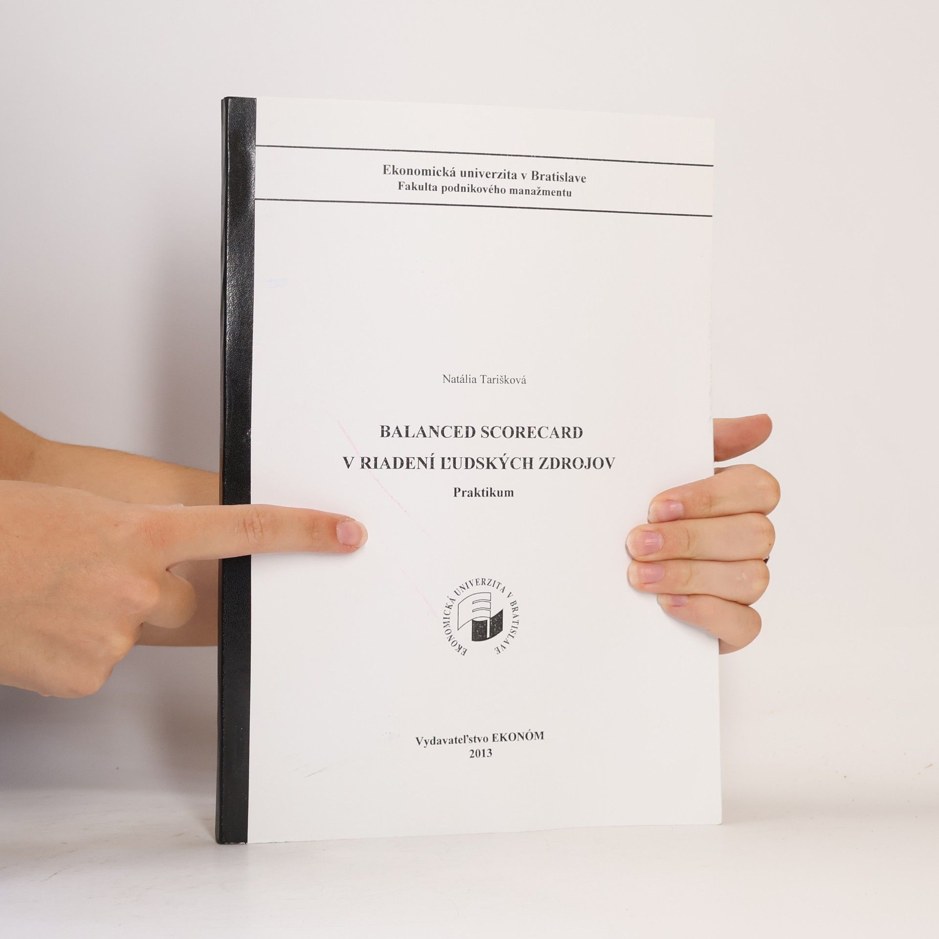 Natália Tarišková Balanced Scorecard v riadení ľudských zdrojov