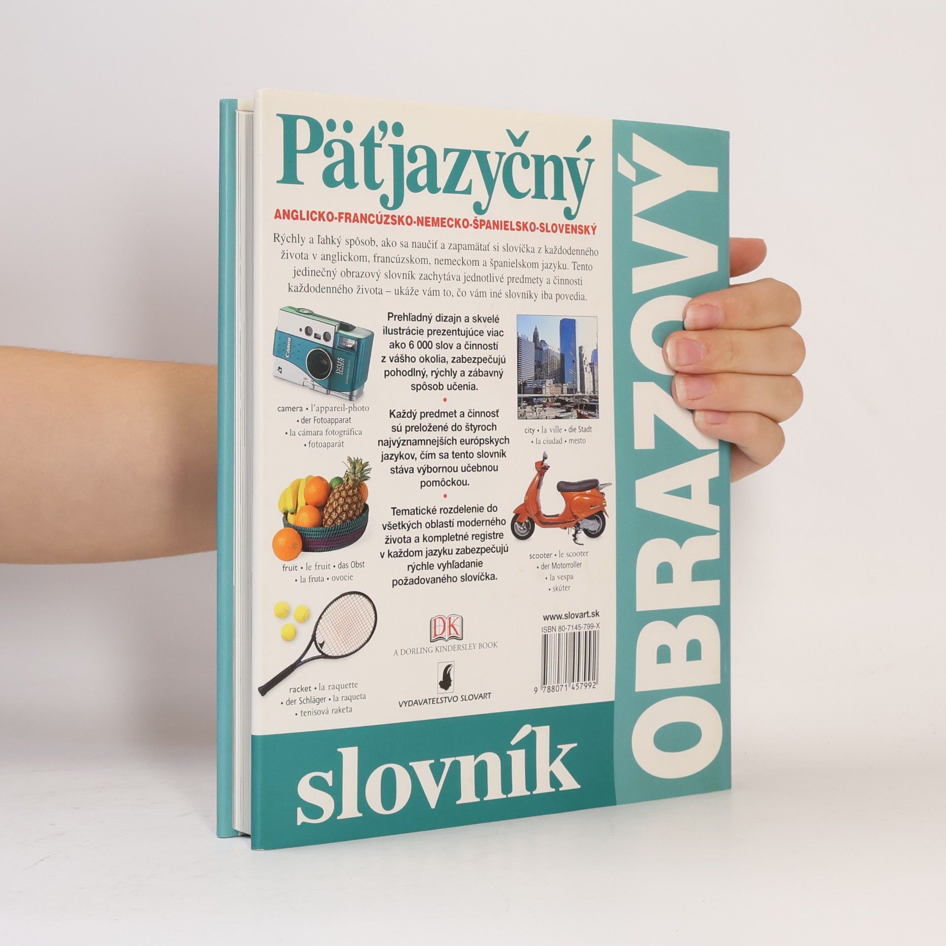Kolektiv autorů Päťjazyčný obrazový slovník