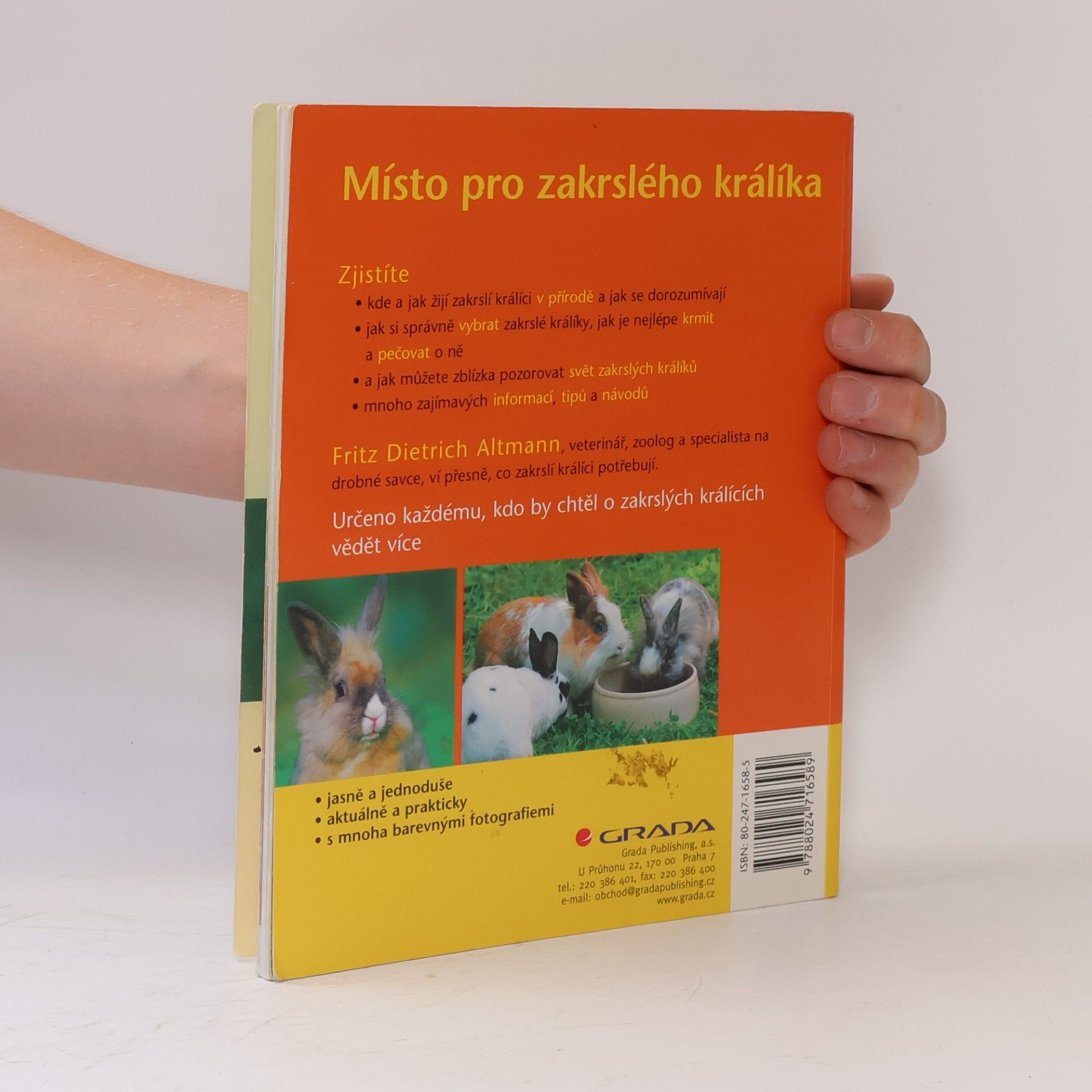Fritz Dietrich Altmann Zakrslý králík: Inteligentní, čilý, fit