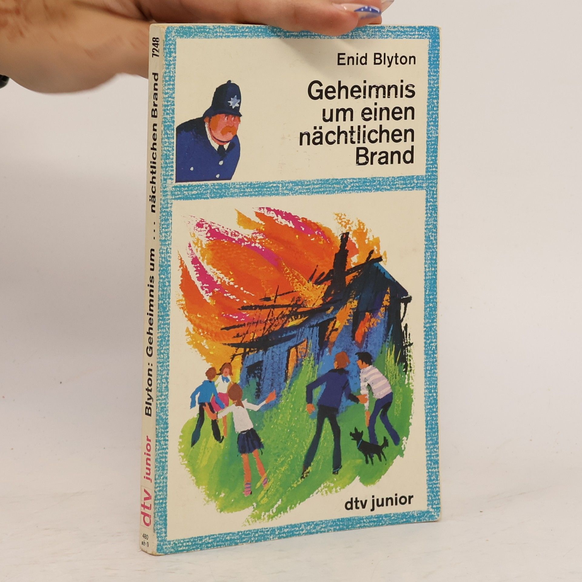 Enid Blyton Geheimnis um einen nächtlichen Brand