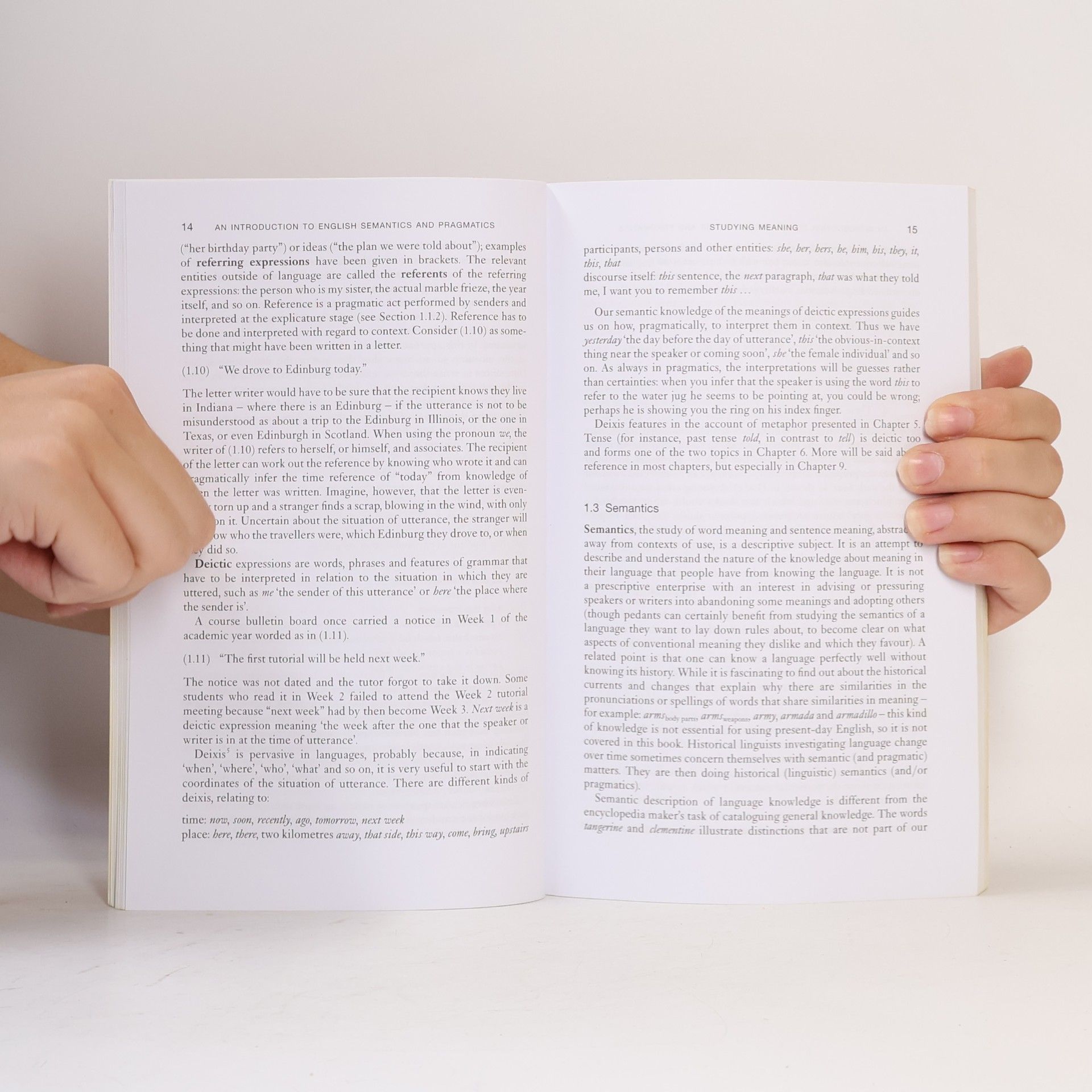 Patrick Griffiths Edinburgh Textbooks on the English Language: An Introduction to English Semantics and Pragmatics