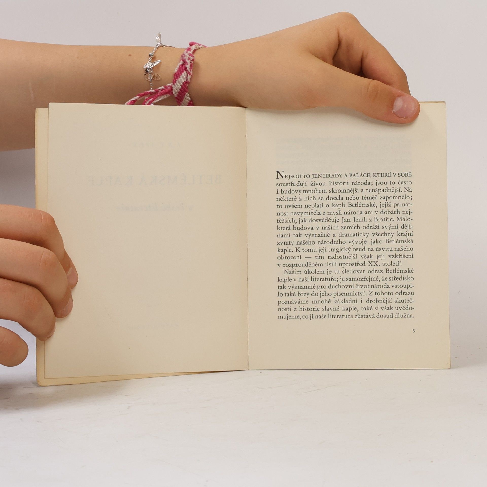 Jan Blahoslav Čapek Betlémská kaple v české literatuře