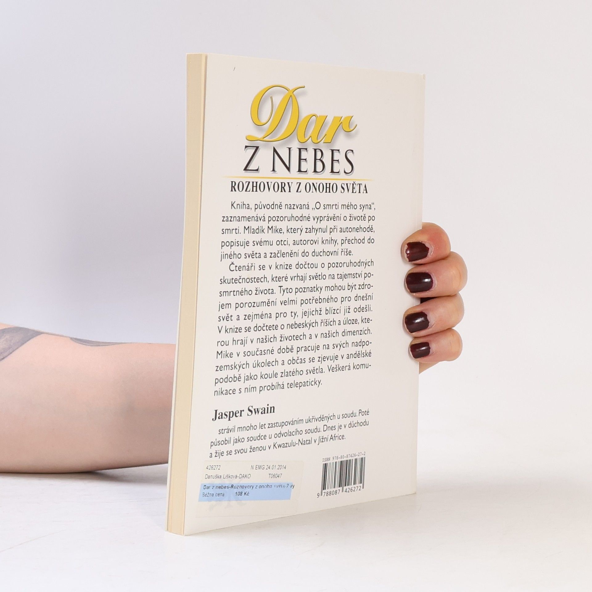 Jasper Swain Dar z nebes : rozhovory z onoho světa