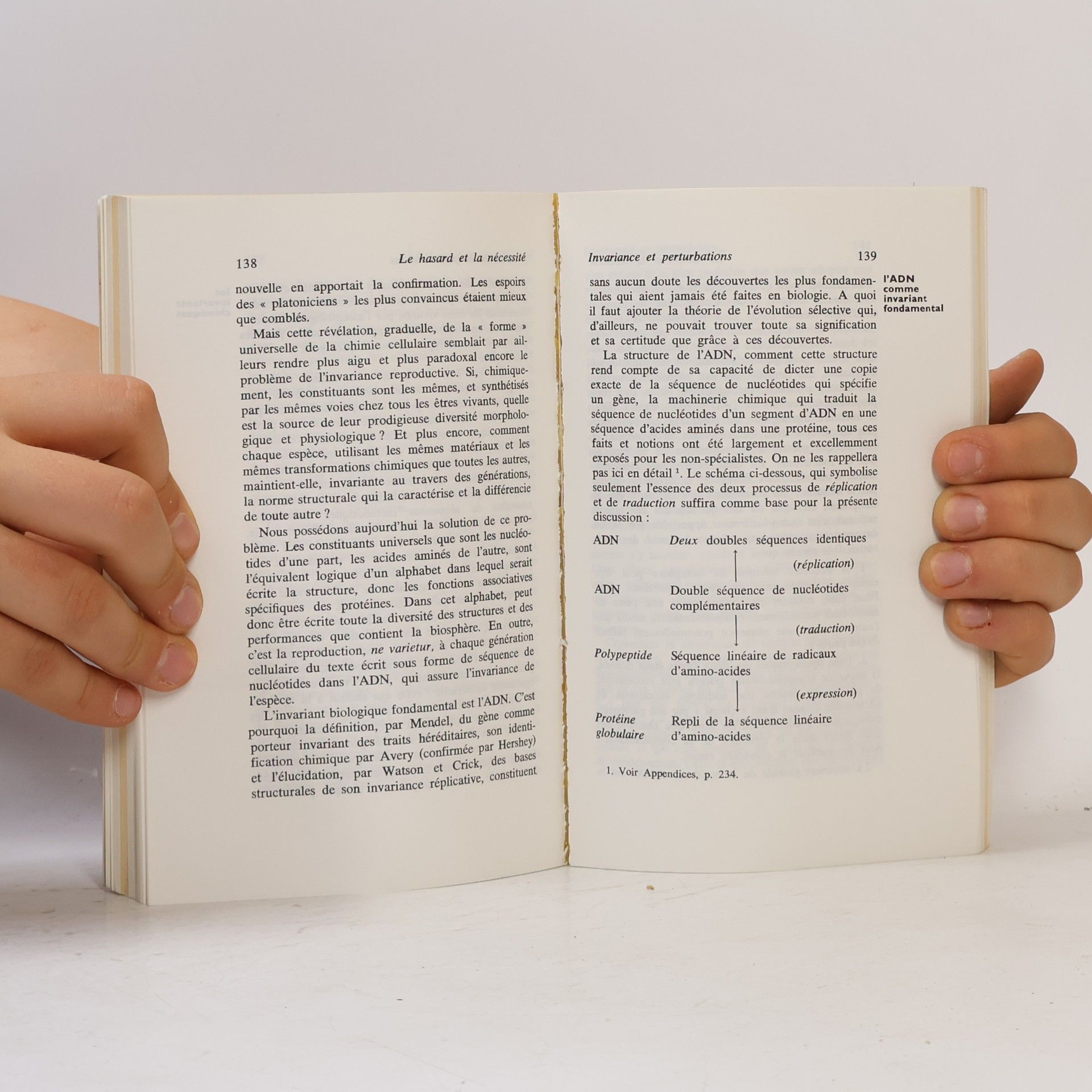 Jacques Monod Le hasard et la nécessité