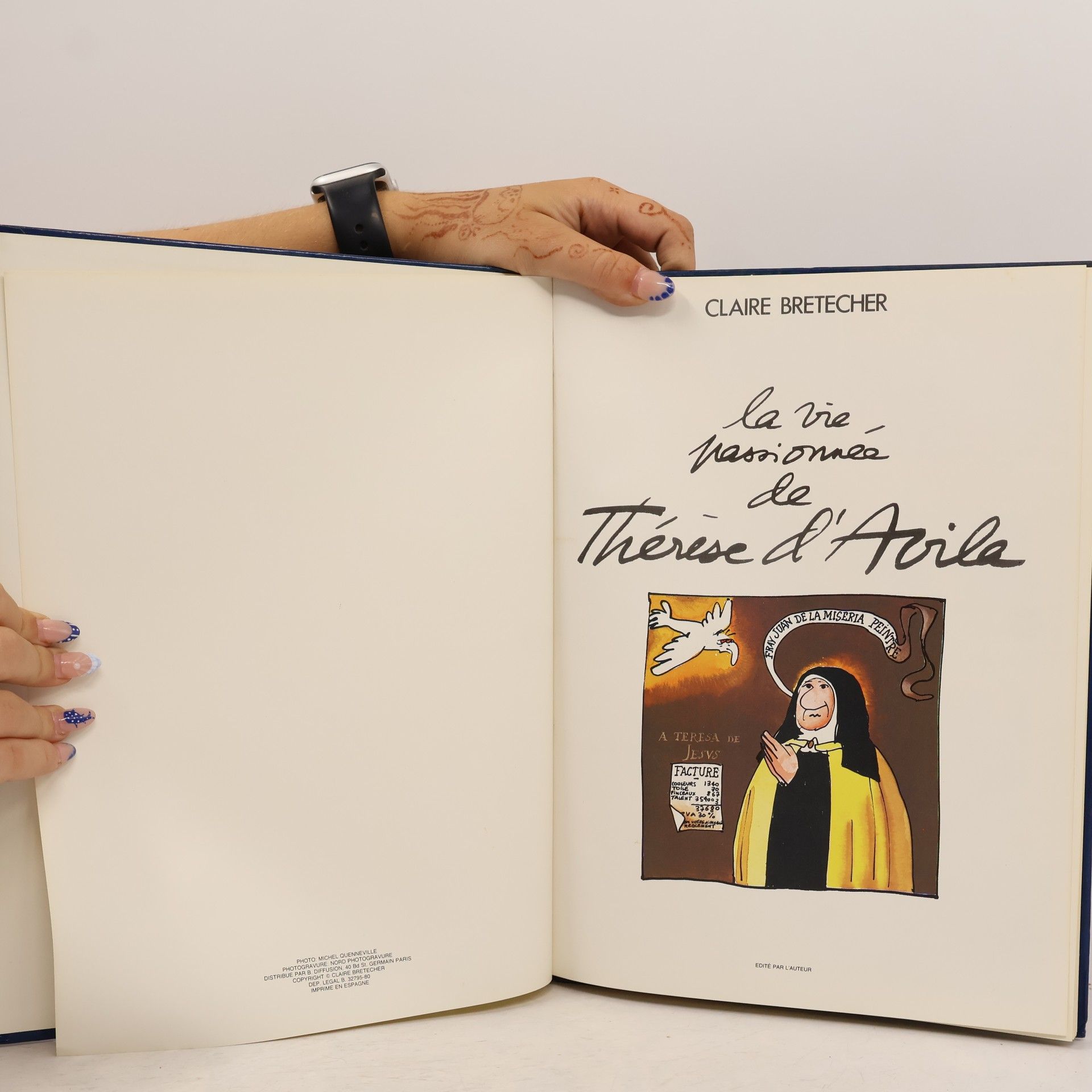 Claire Bretécher La vie passionnée de Thérèse d'Avila
