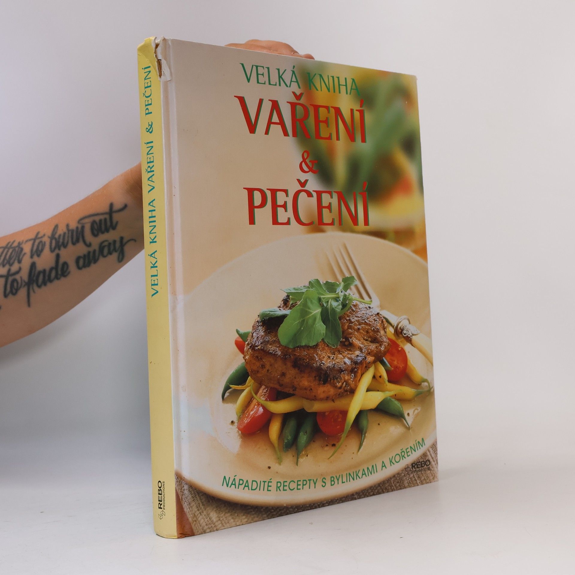 Richard Carroll Velká kniha vaření a pečení : nápadité recepty s bylinkami a kořením