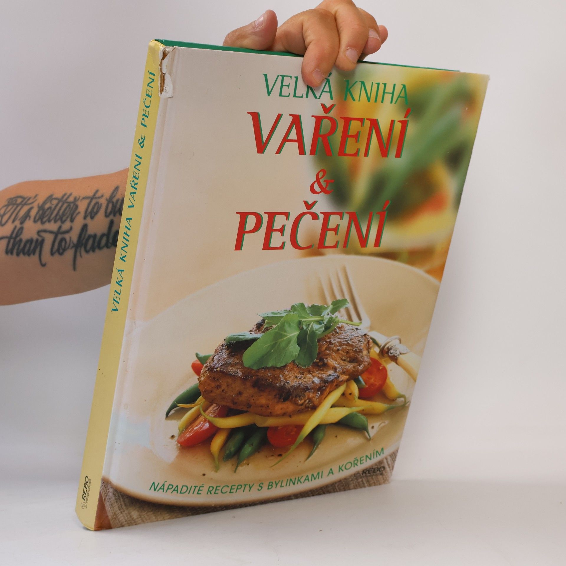 Richard Carroll Velká kniha vaření a pečení : nápadité recepty s bylinkami a kořením