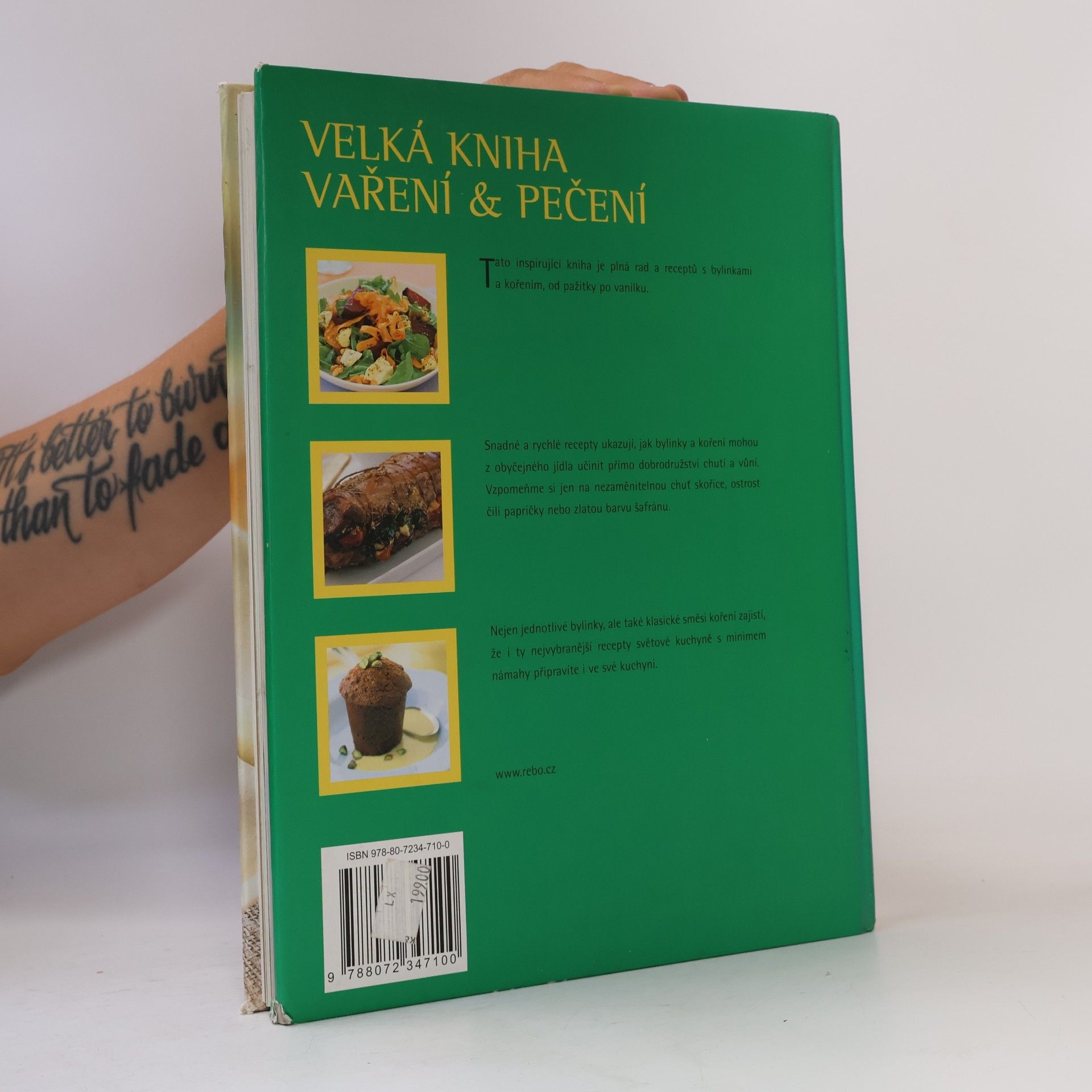 Richard Carroll Velká kniha vaření a pečení : nápadité recepty s bylinkami a kořením