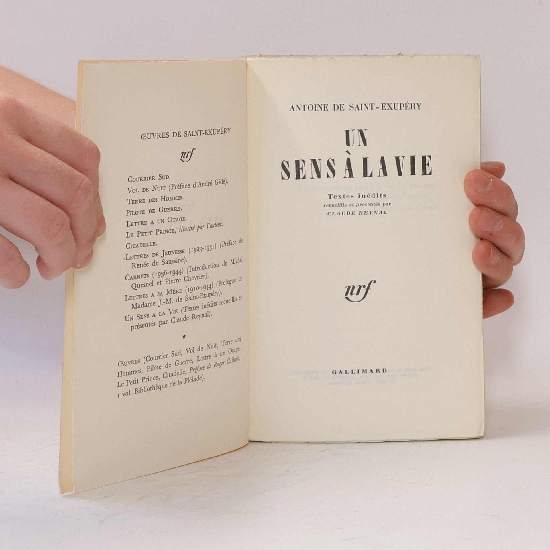 Antoine de Saint-Exupéry Un sensalavie