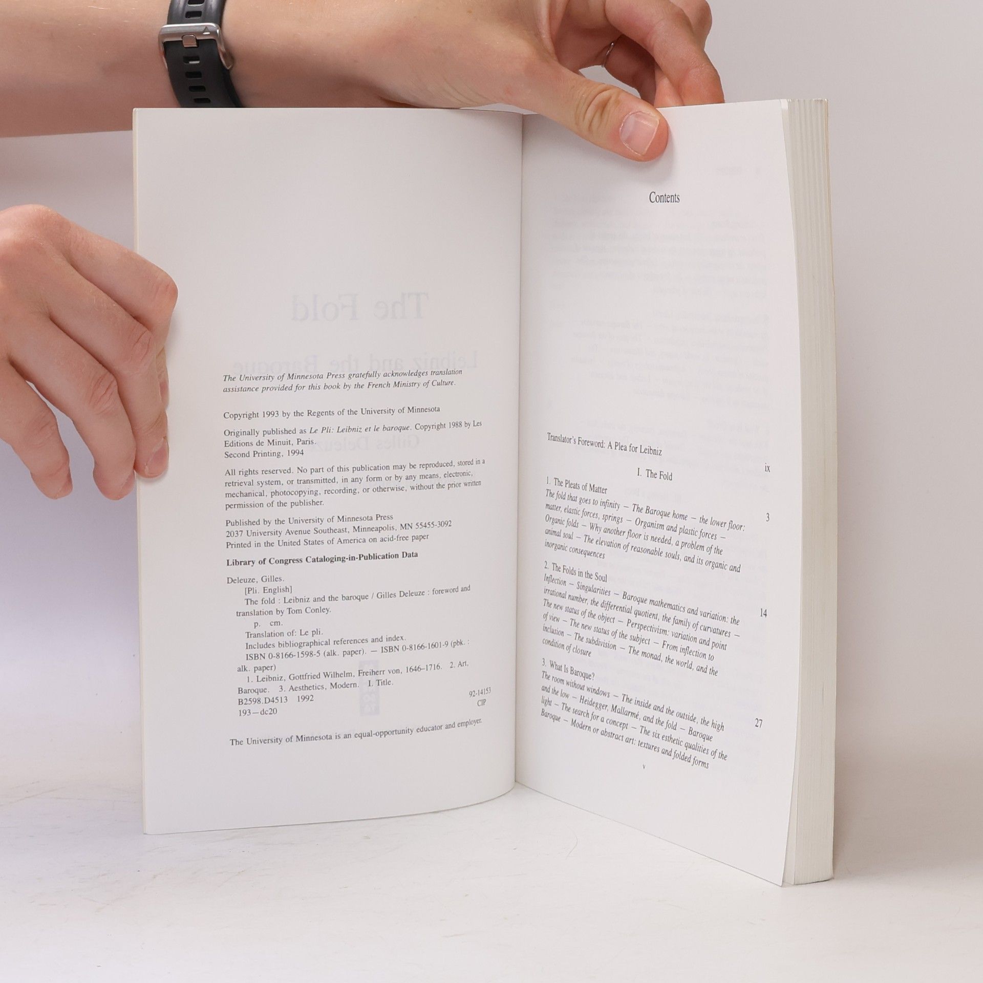 Gilles Deleuze The Fold