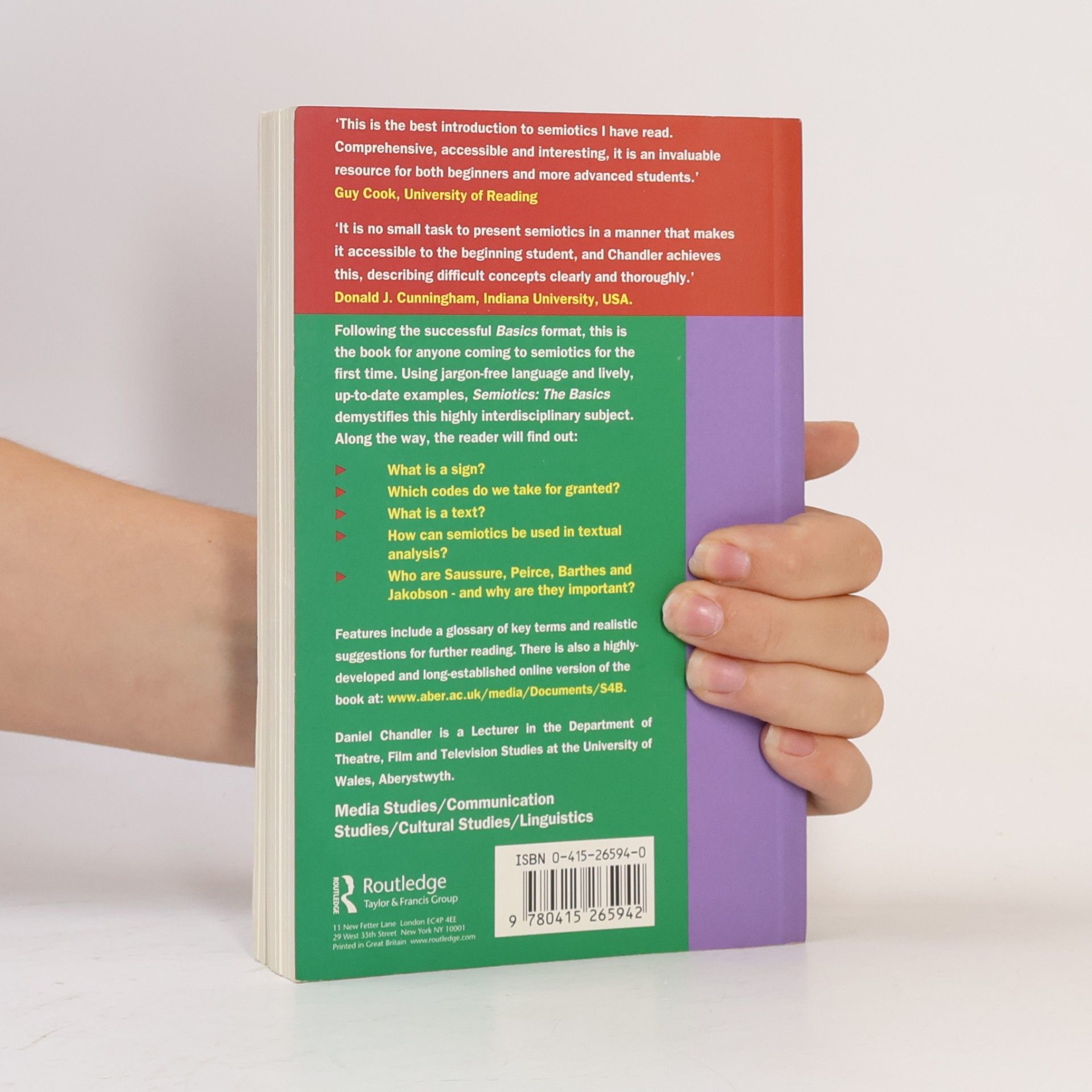 Daniel Chandler Semiotics