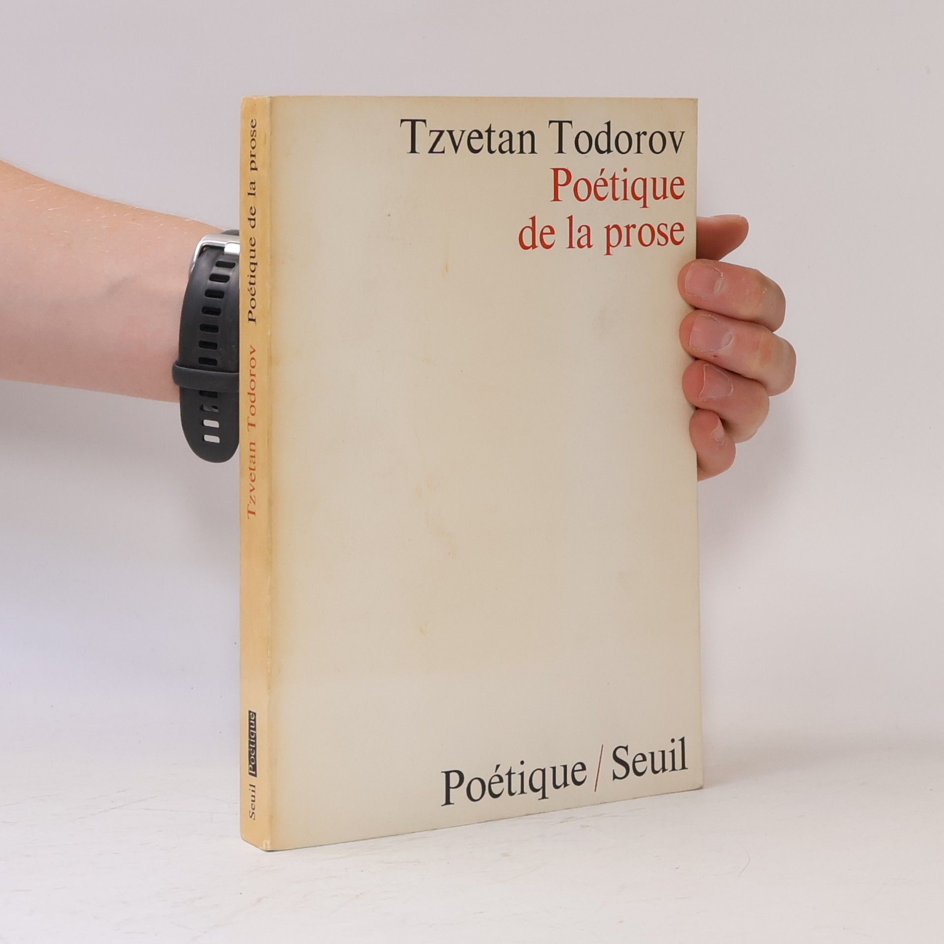 Poétique de la prose