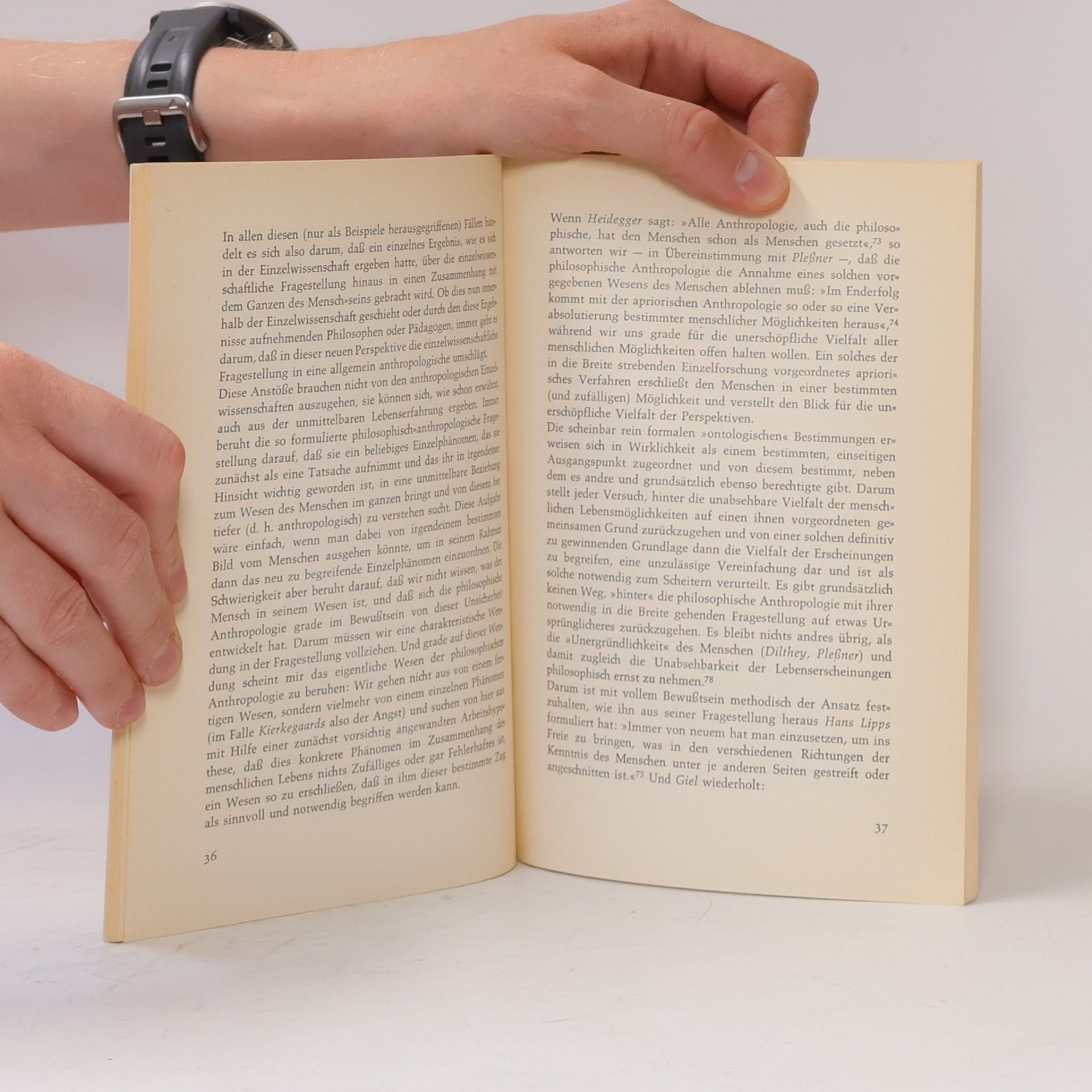 Otto Friedrich Bollnow Die anthropologische Betrachtungsweise in der Pädagogik