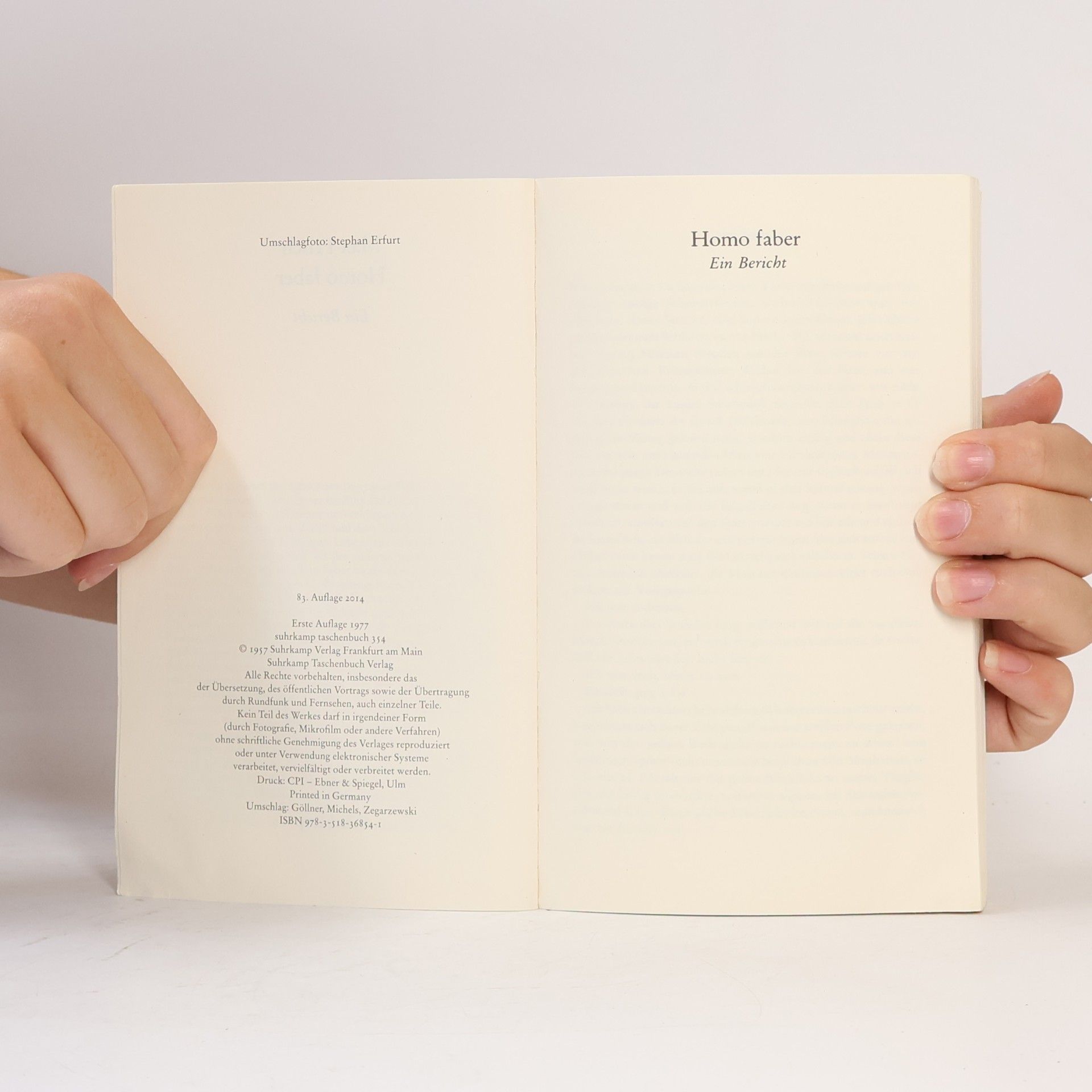 Max Frisch Homo faber