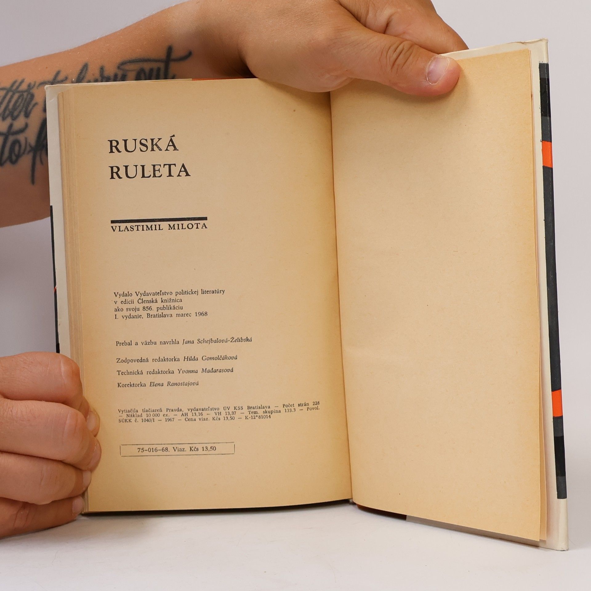 Milota Vlastimil Ruská ruleta