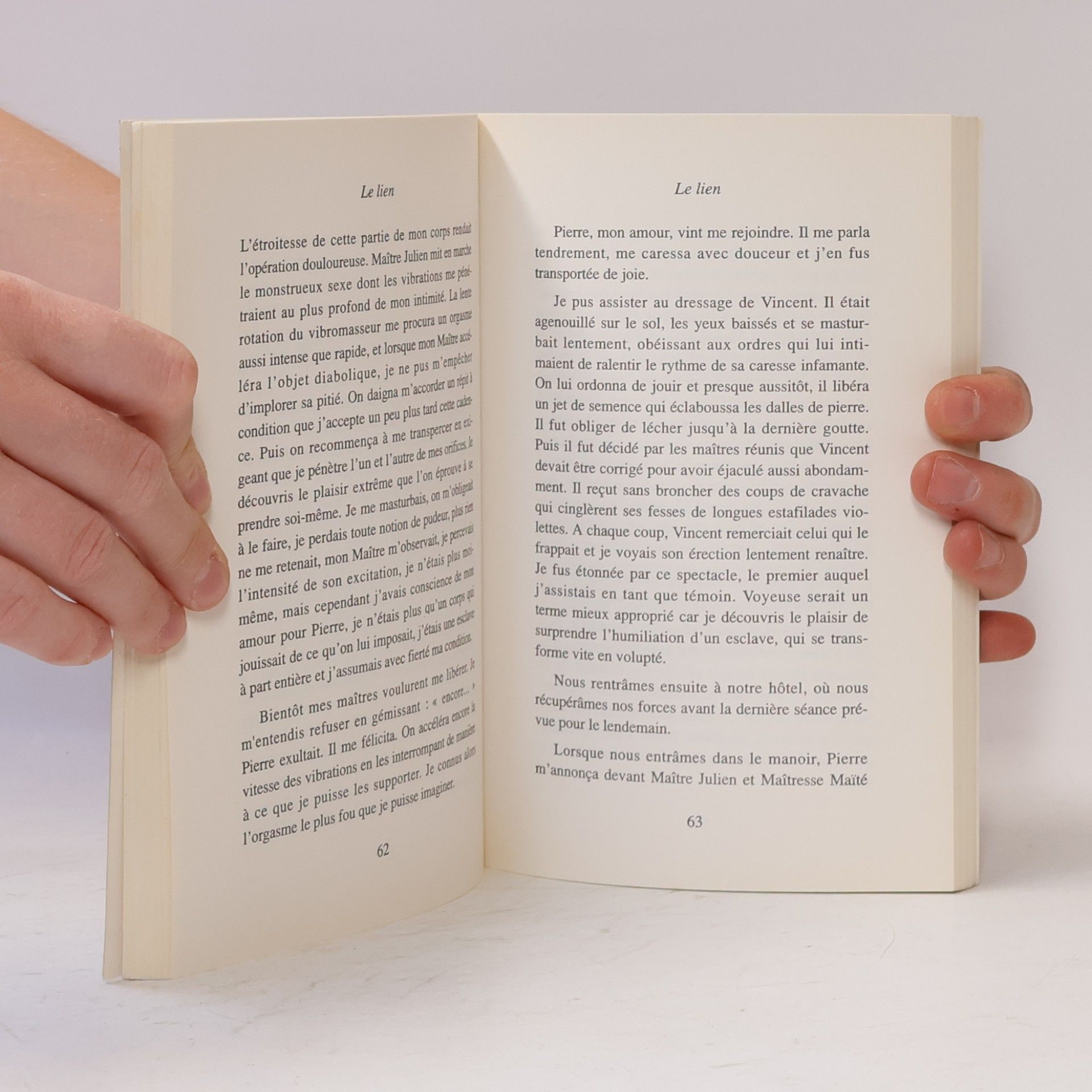Vanessa Duriès Bibliothèque Blanche - 7: Le lien
