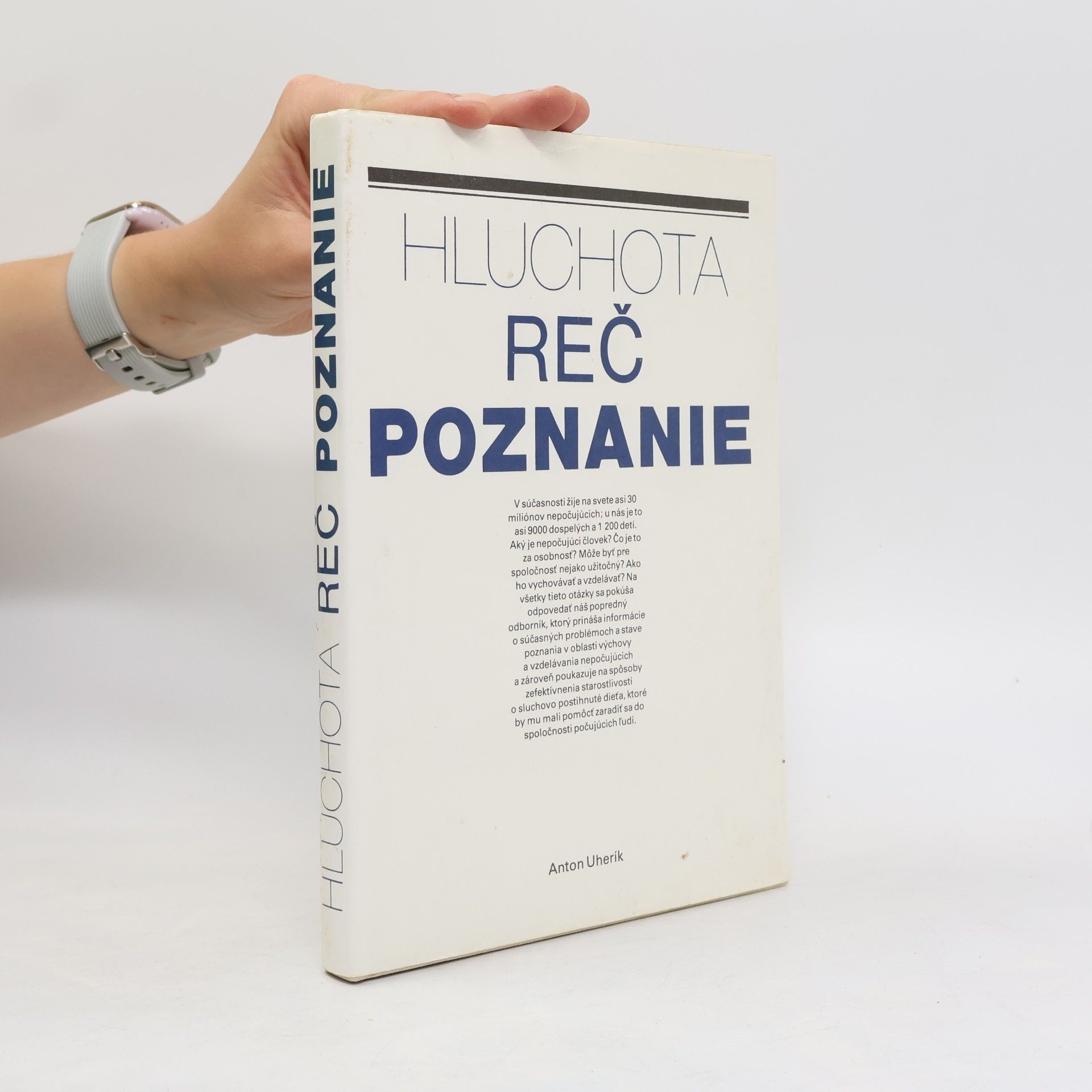 Anton Uherík Hluchota: reč poznanie