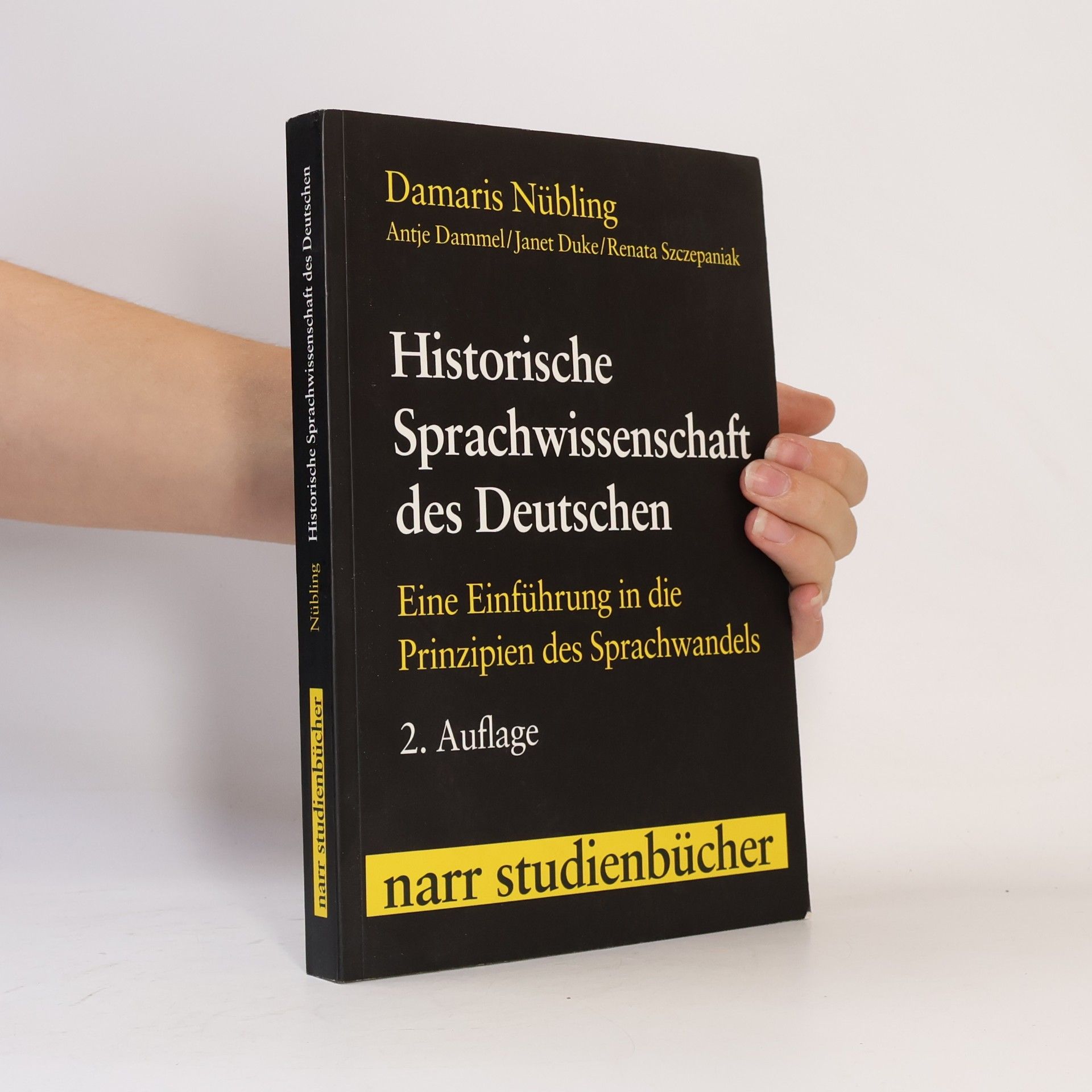 Damaris Nübling Narr Studienbücher: Historische Sprachwissenschaft des Deutschen
