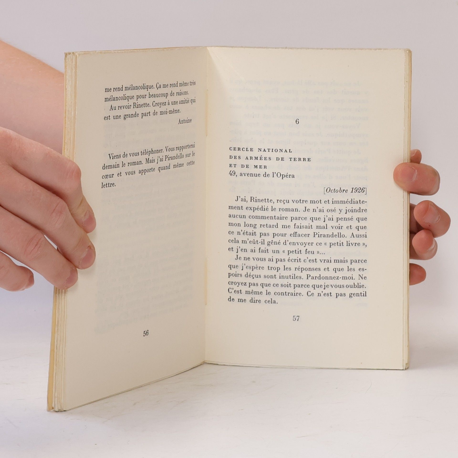 Antoine de Saint-Exupéry Lettres de jeunesse 1923 - 1931