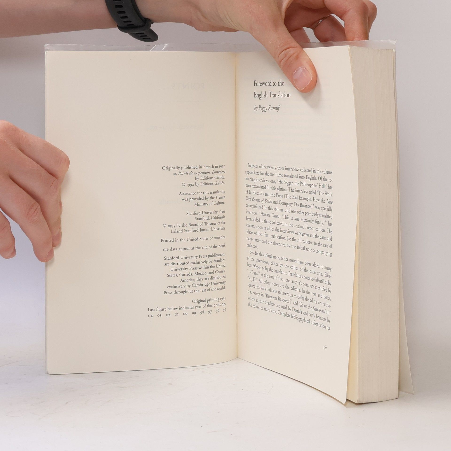 Jacques Derrida Meridian: Crossing Aesthetics: Points...