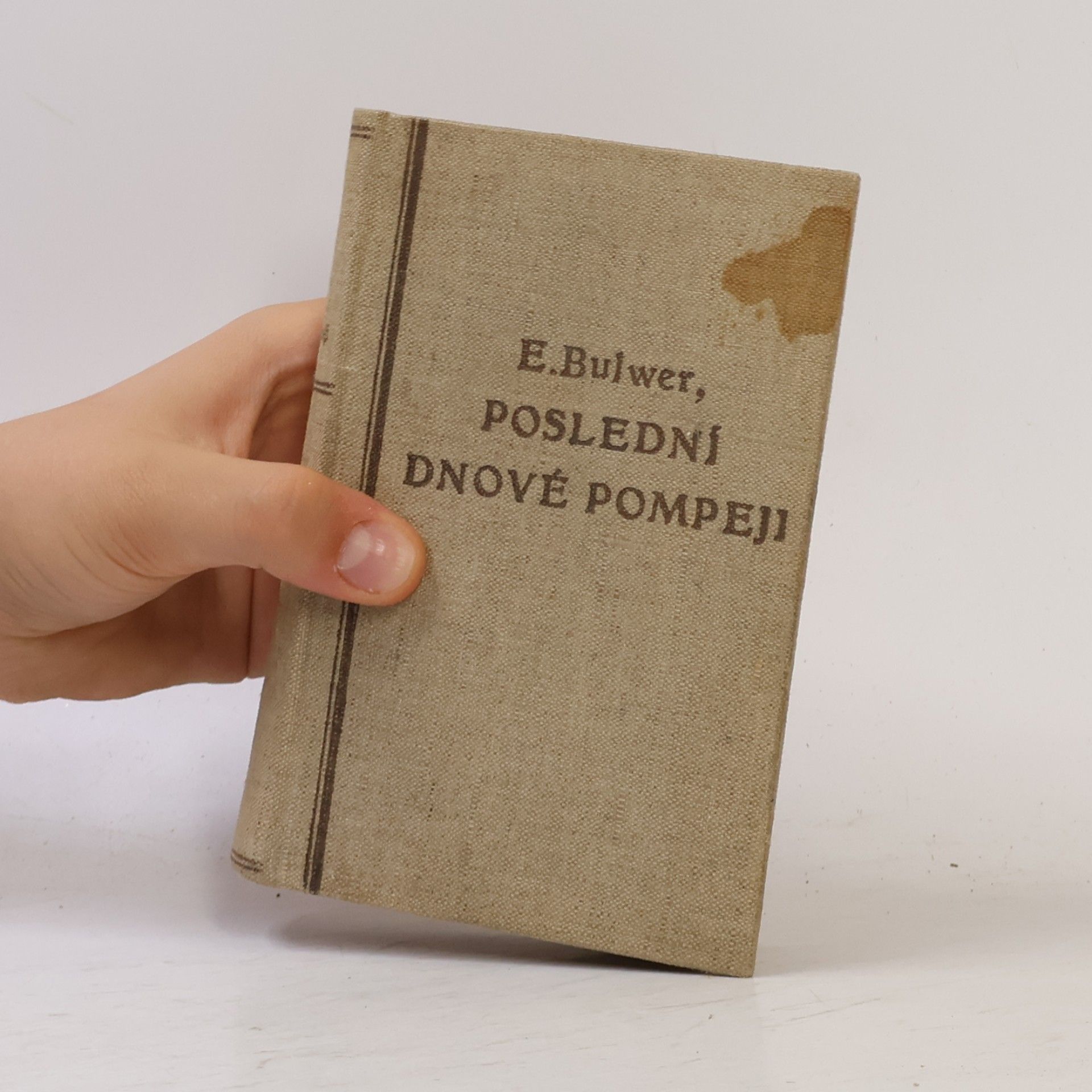 Edward Bulwer-Lytton Poslední dnové Pompeji I.