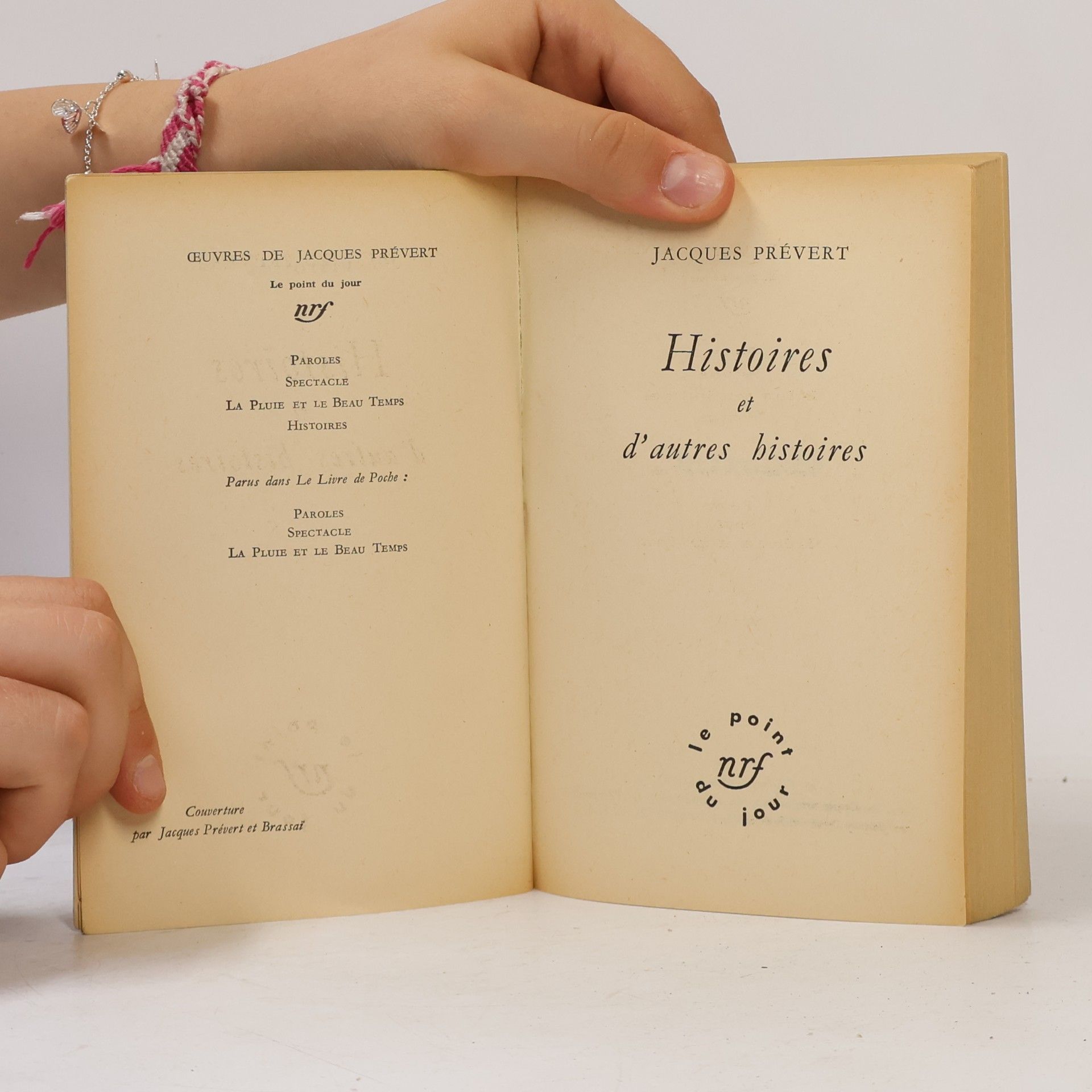 Jacques Prévert Histoires et d´autres histoires