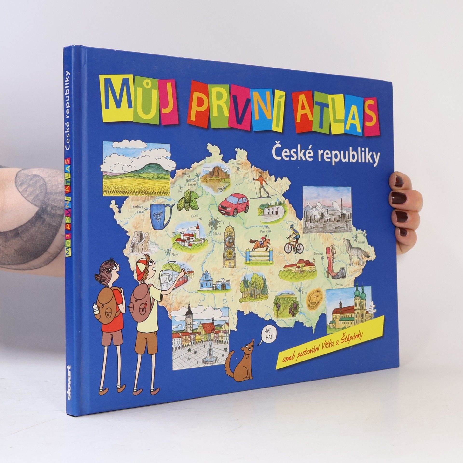 Adéla Rúčková Moravcová Můj první atlas České republiky aneb Putování Vítka a Štěpánky