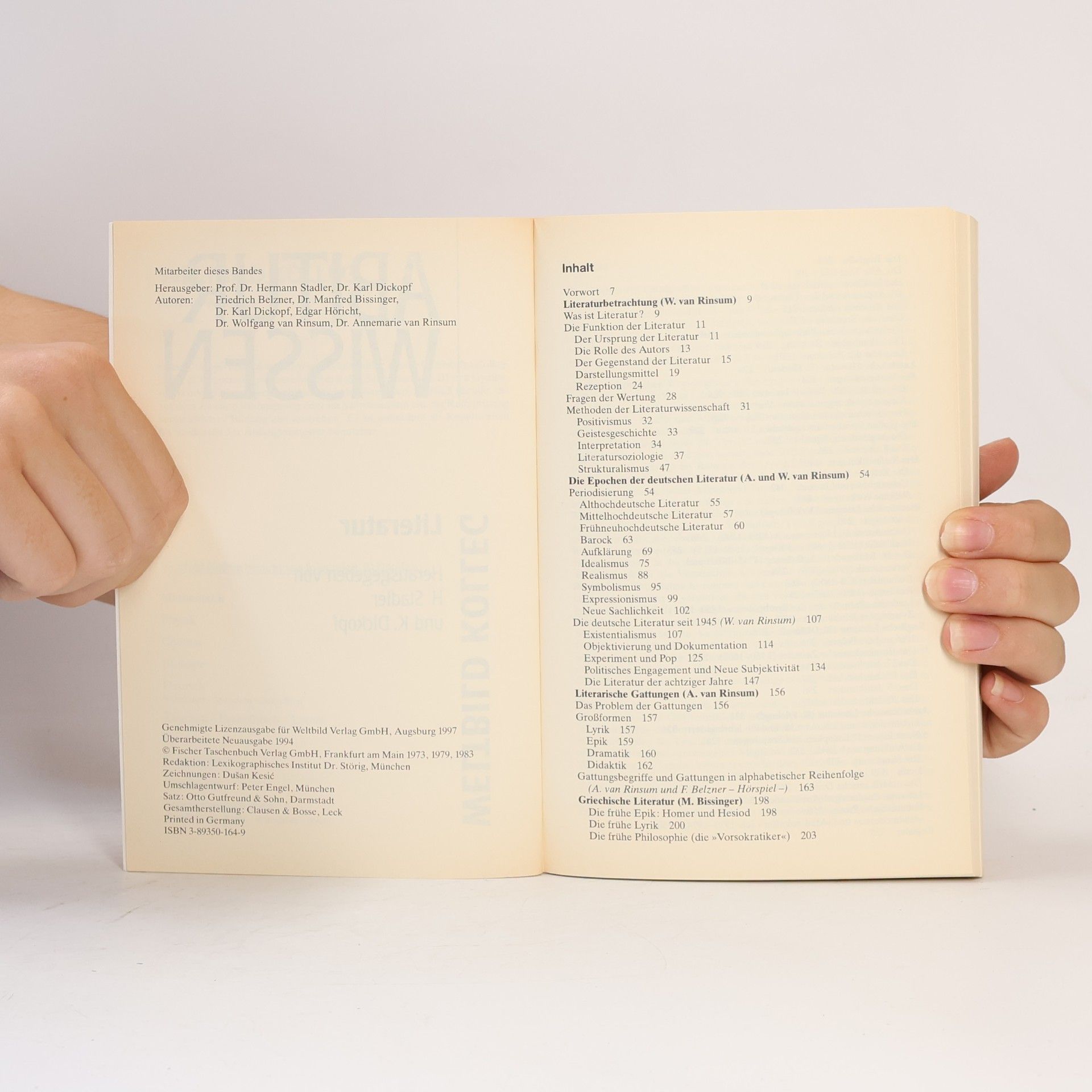 Kolektiv autorů Abitur Wissen. Literatur