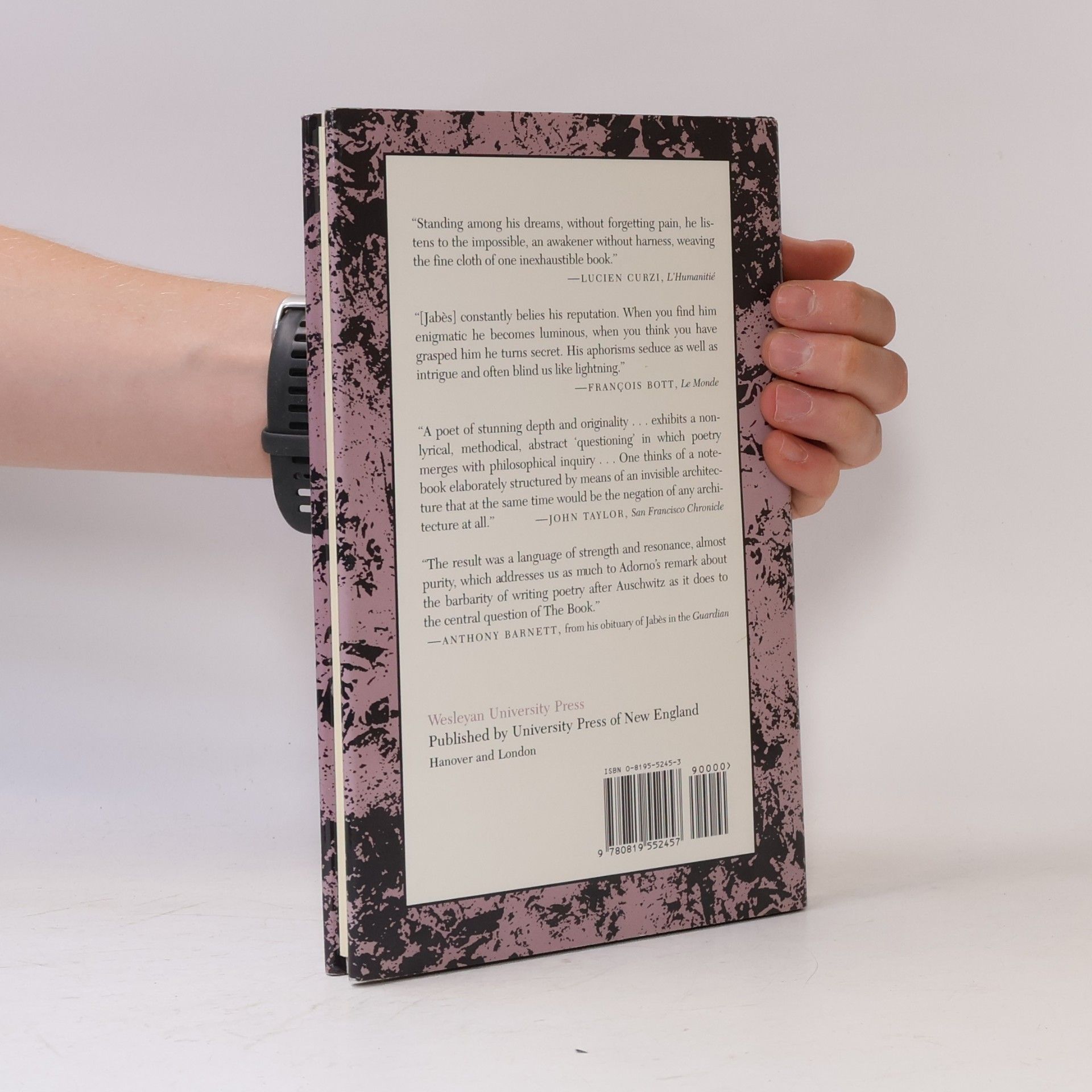 Edmond Jabès The Book Of Resemblances - 3: The Ineffaceable The Unperceived