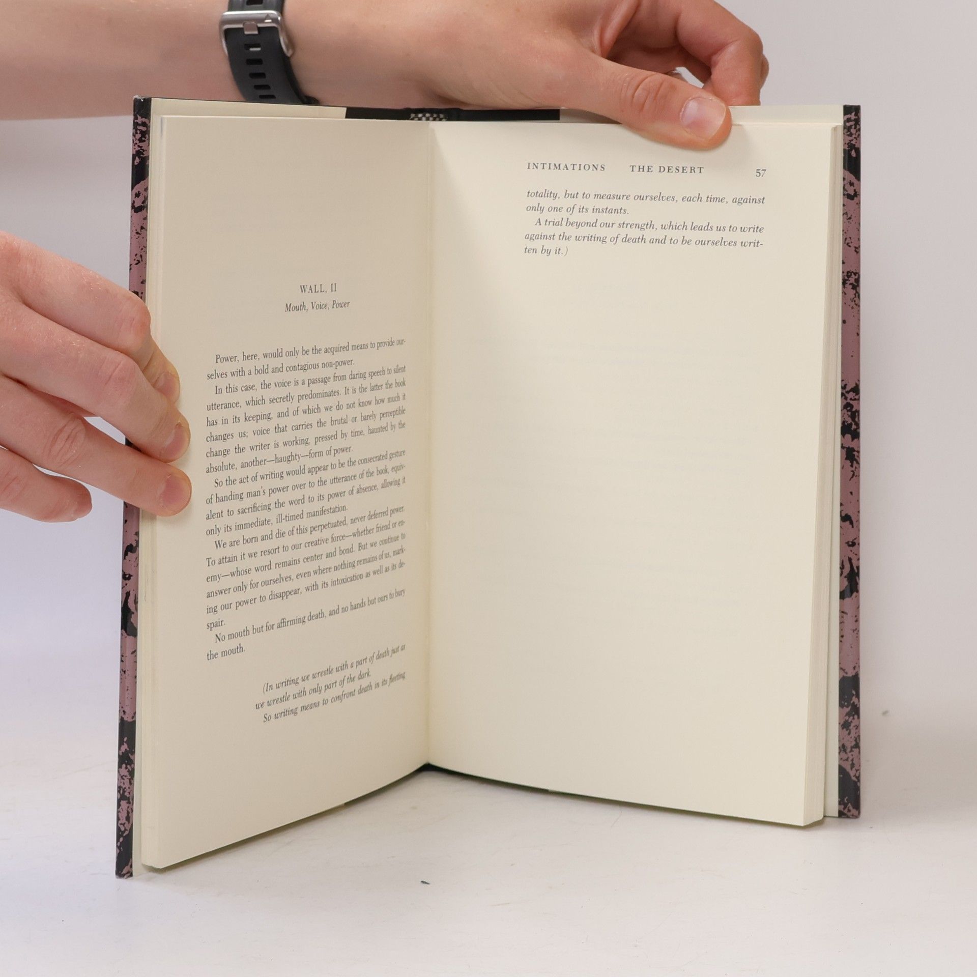 Edmond Jabès The Book of Resemblances - 2: Intimations The Desert