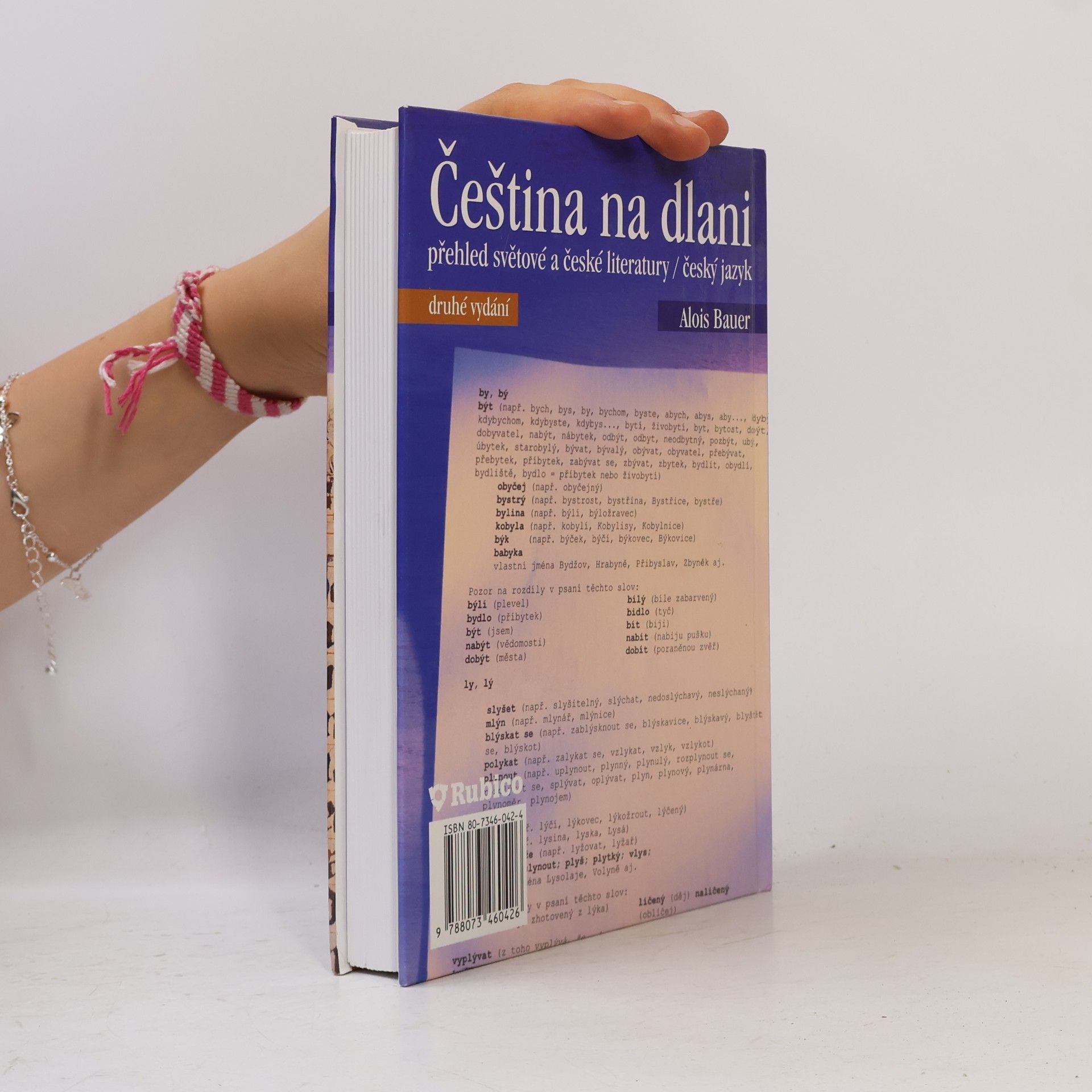Alois Bauer Čeština na dlani. Přehled světové a české literatury