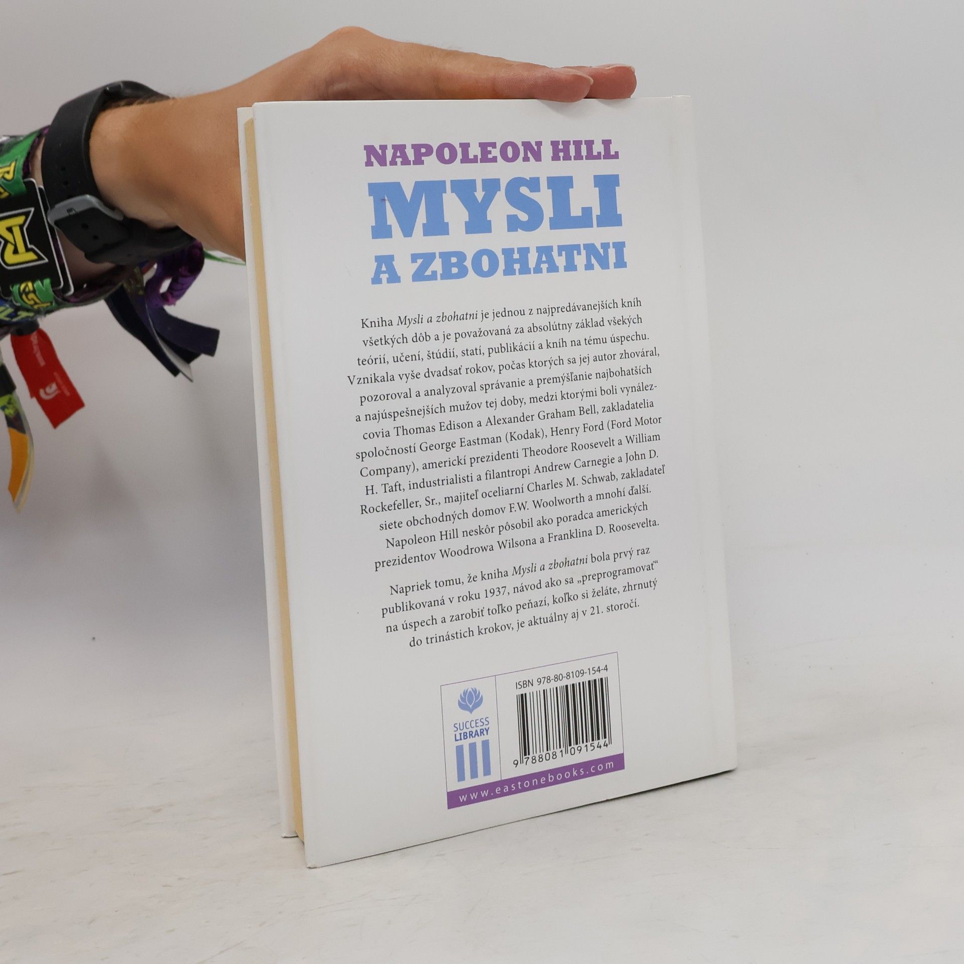 Napoleon Hill Mysli a zbohatni