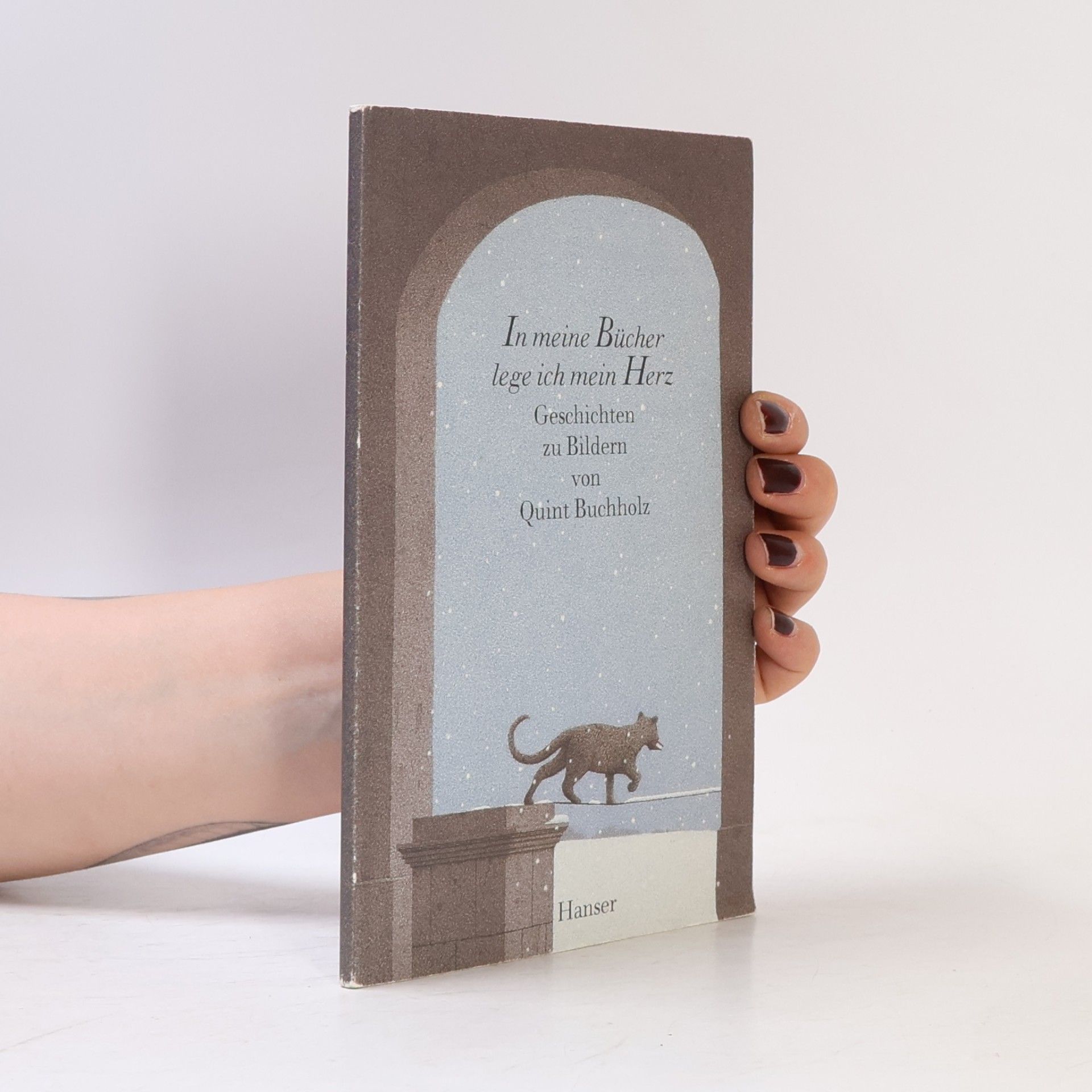 Quint Buchholz In meine Bücher lege ich mein Herz