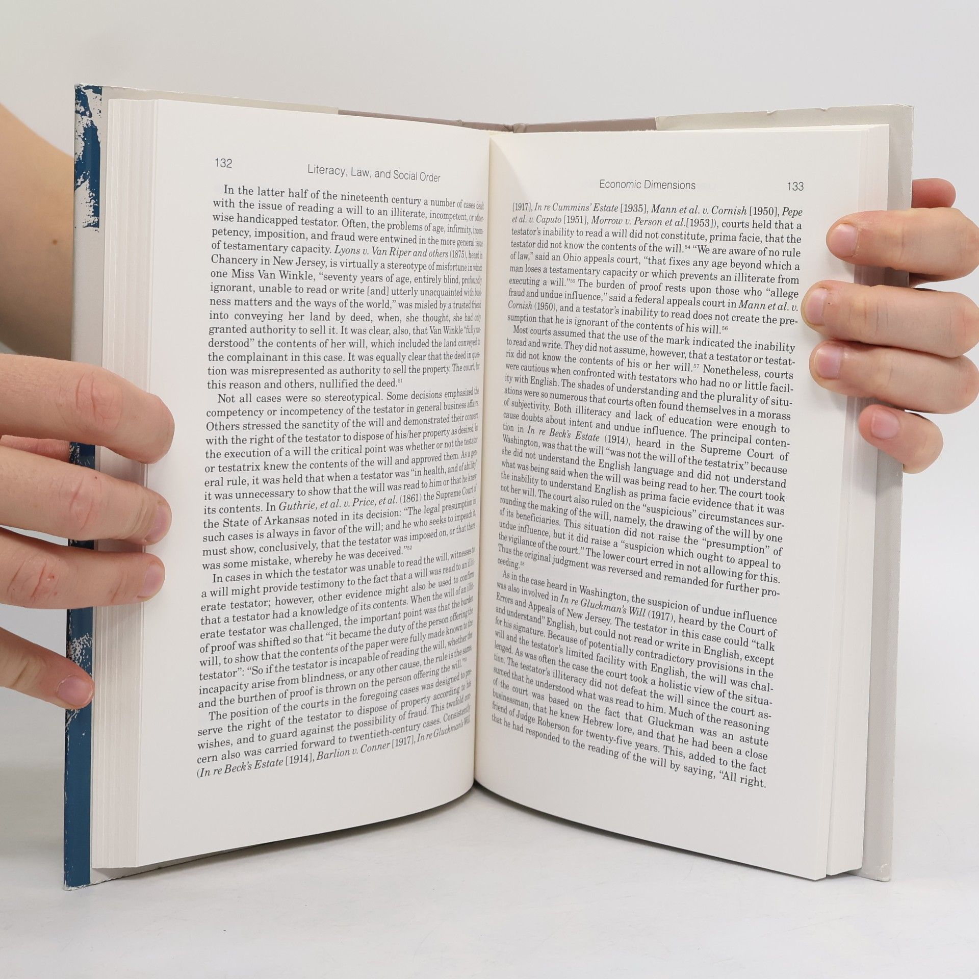 Edward W. Stevens Jr. Literacy, Law, and Social Order