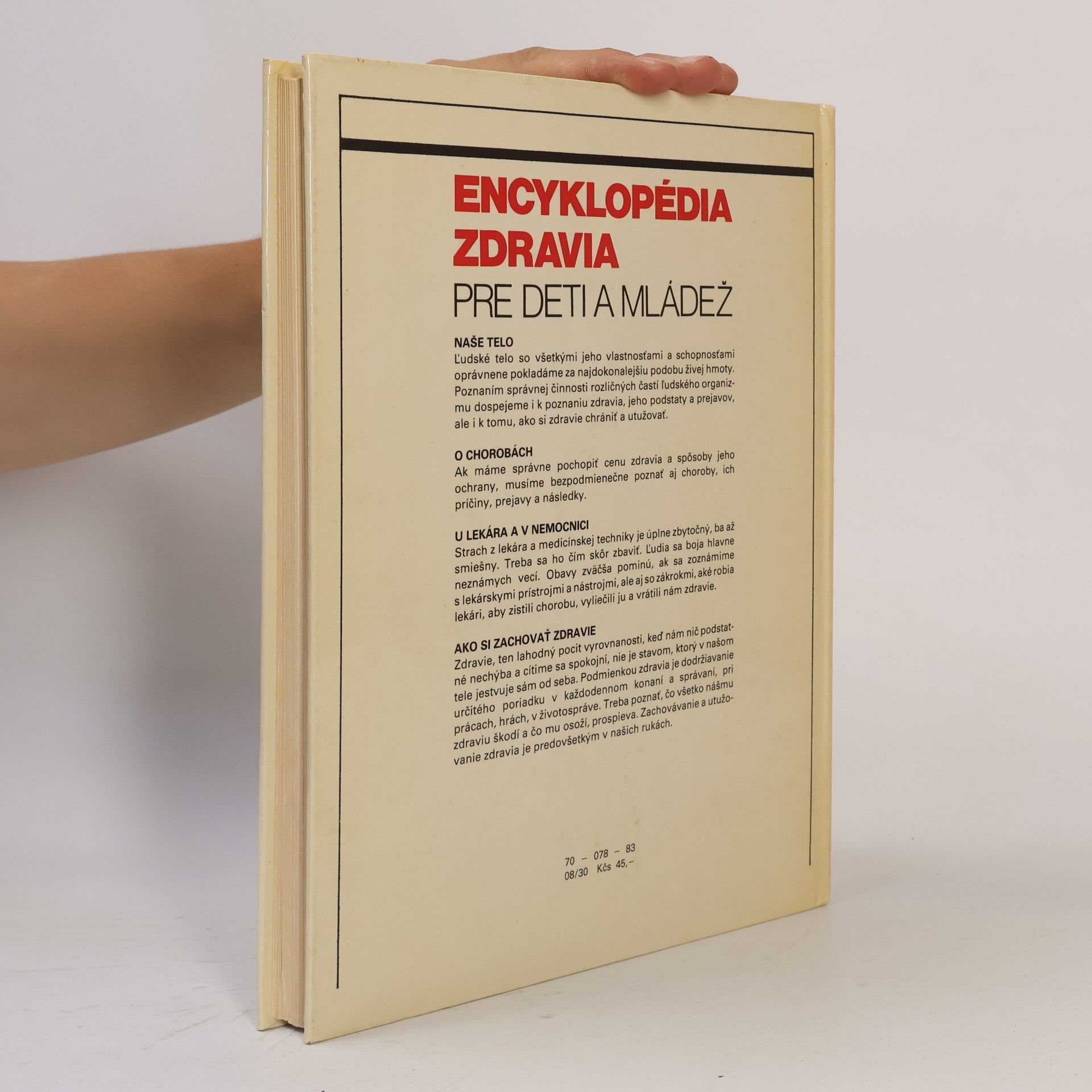 Ján Junas Encyklopédia zdravia pre deti a mládež