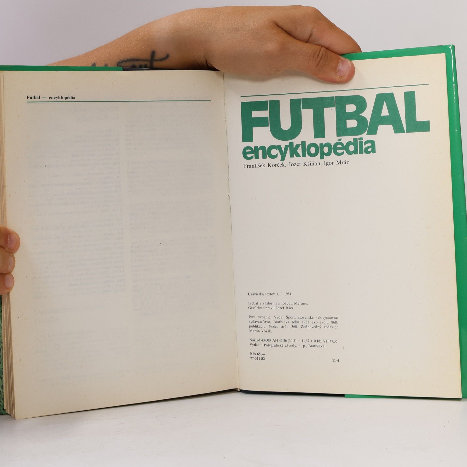 Igor Mráz Futbal. Encyklopédia