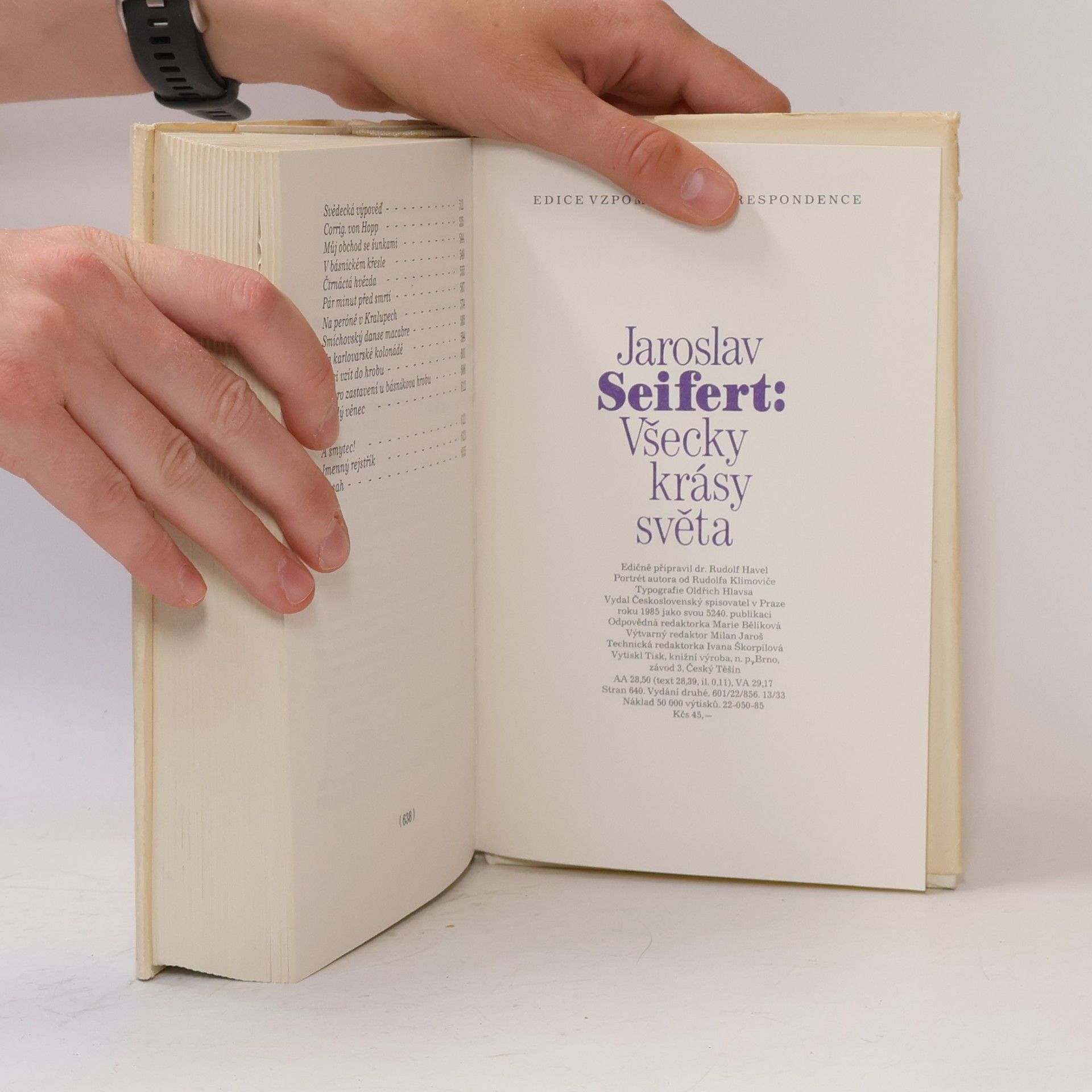 Jaroslav Seifert Všecky krásy světa