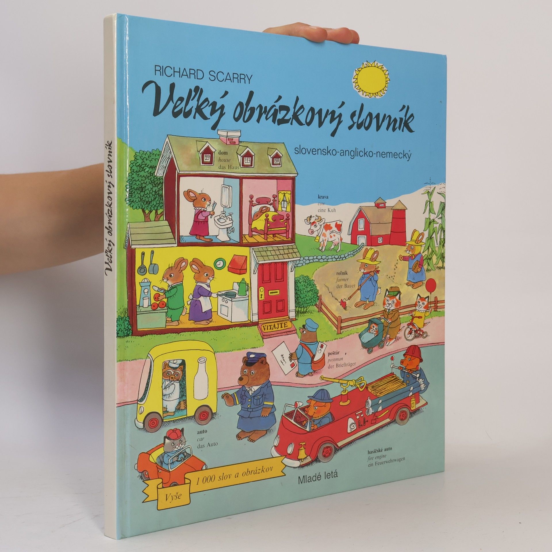 Richard Scarry Veľký obrázkový slovník. Slovensko-anglicko-nemecký