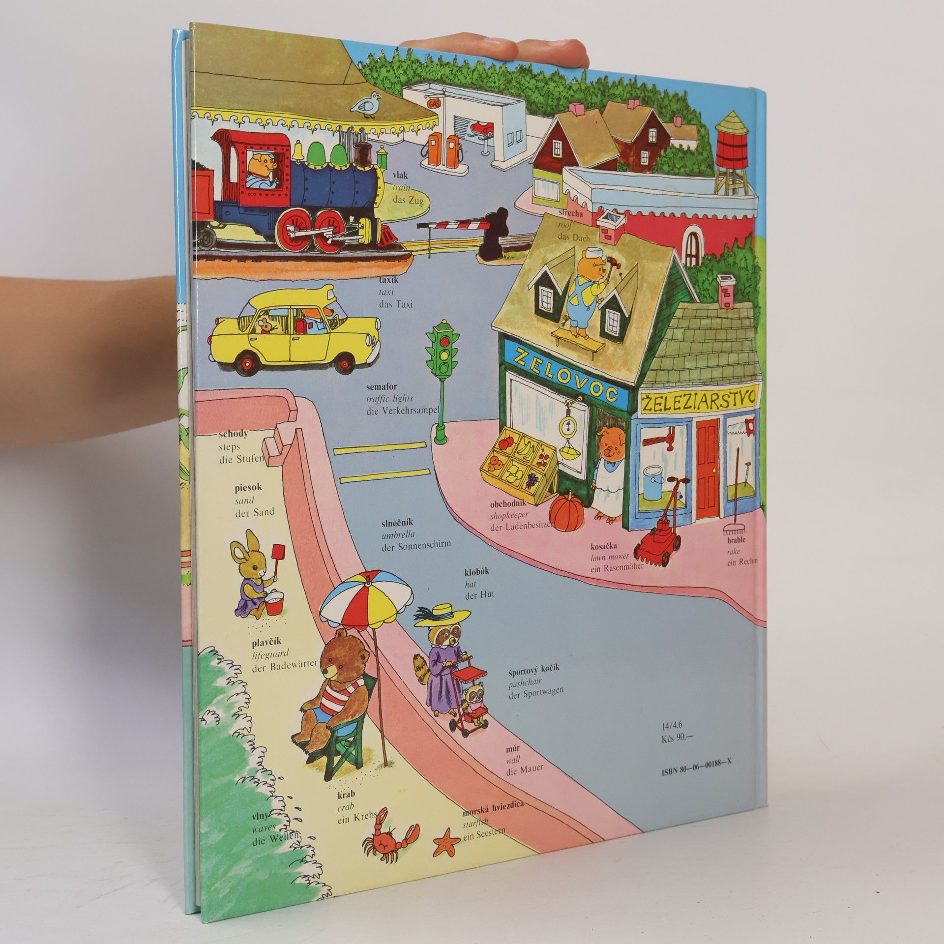 Richard Scarry Veľký obrázkový slovník. Slovensko-anglicko-nemecký