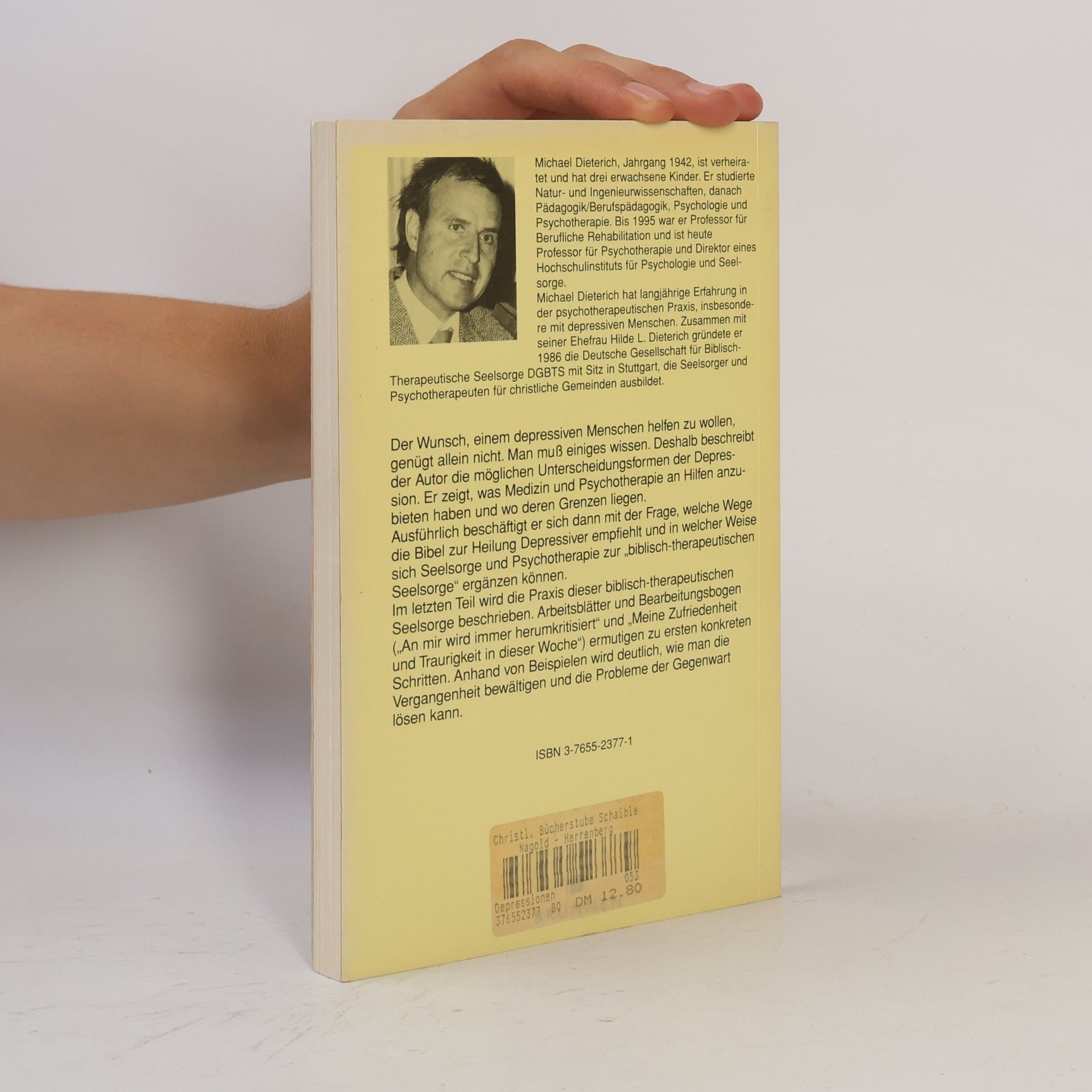 Michael Dietrich Depressionen