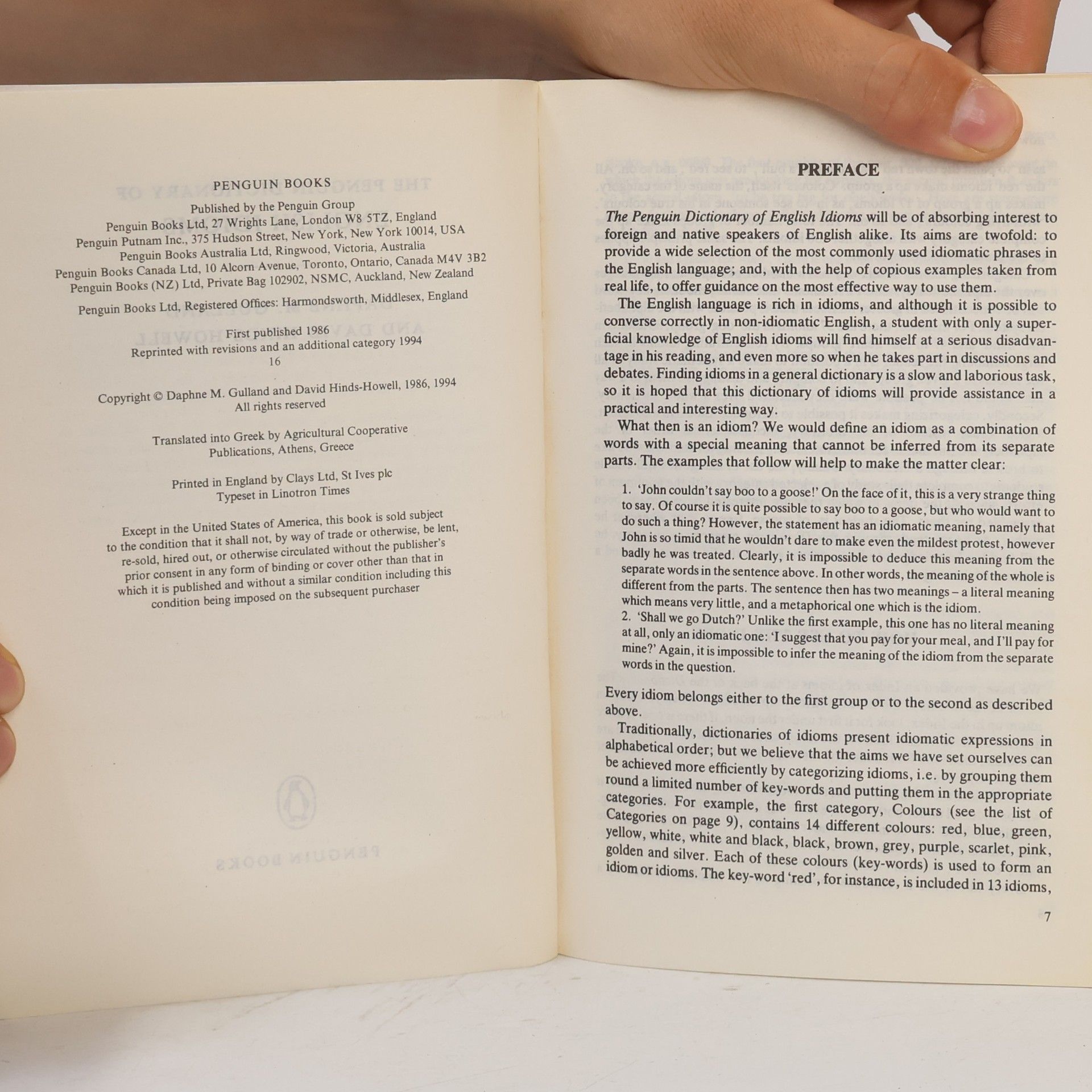 Daphne M. Gulland The Penguin Dictionary of English Idioms