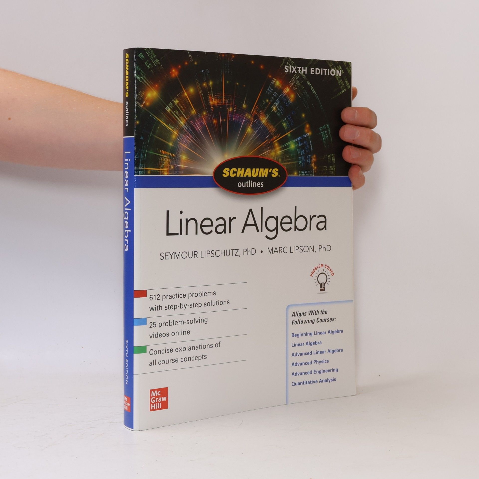 Seymour Lipschutz Schaum's Outline of Linear Algebra, Sixth Edition